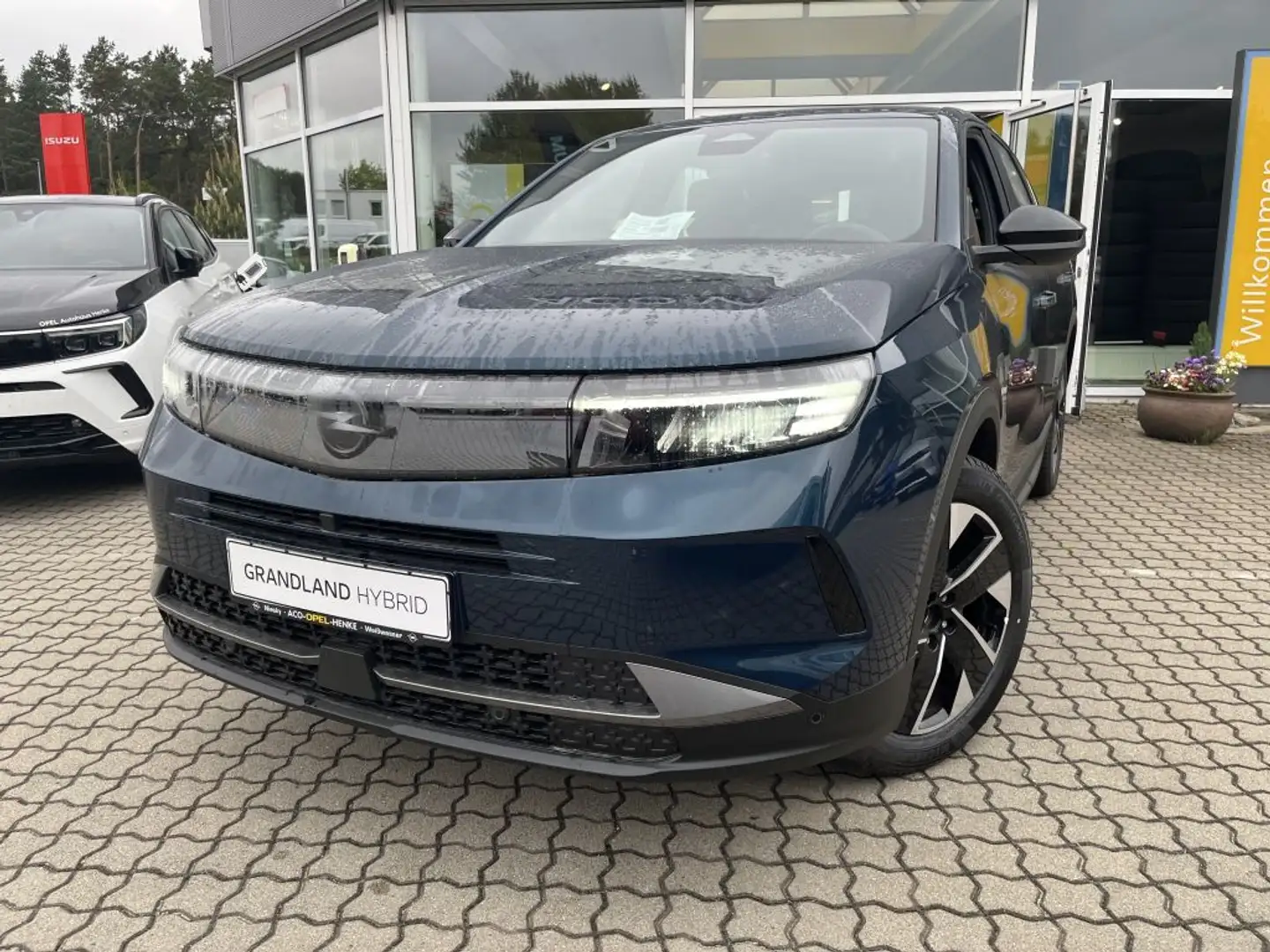 Opel Grandland 1.2 DI Hybrid 48 V Automatik Edition Bleu - 1