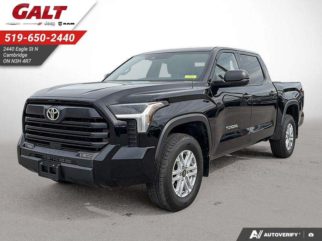 Black 2025 Toyota Tundra Pickup Truck Four-Wheel Drive