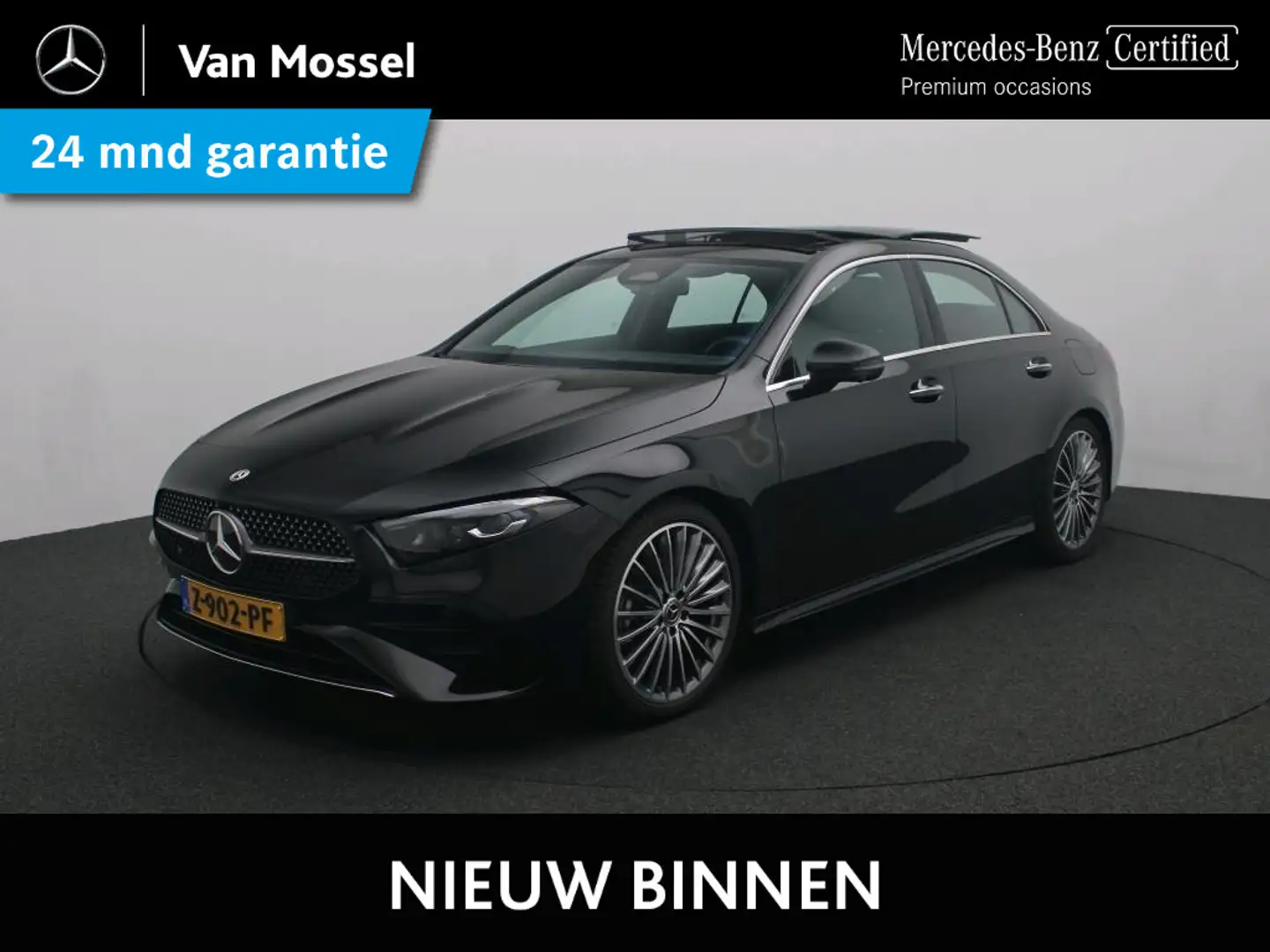 Mercedes-Benz A 180 Star Edition AMG Line Plus Panorama Dak / Keyless Zwart - 1