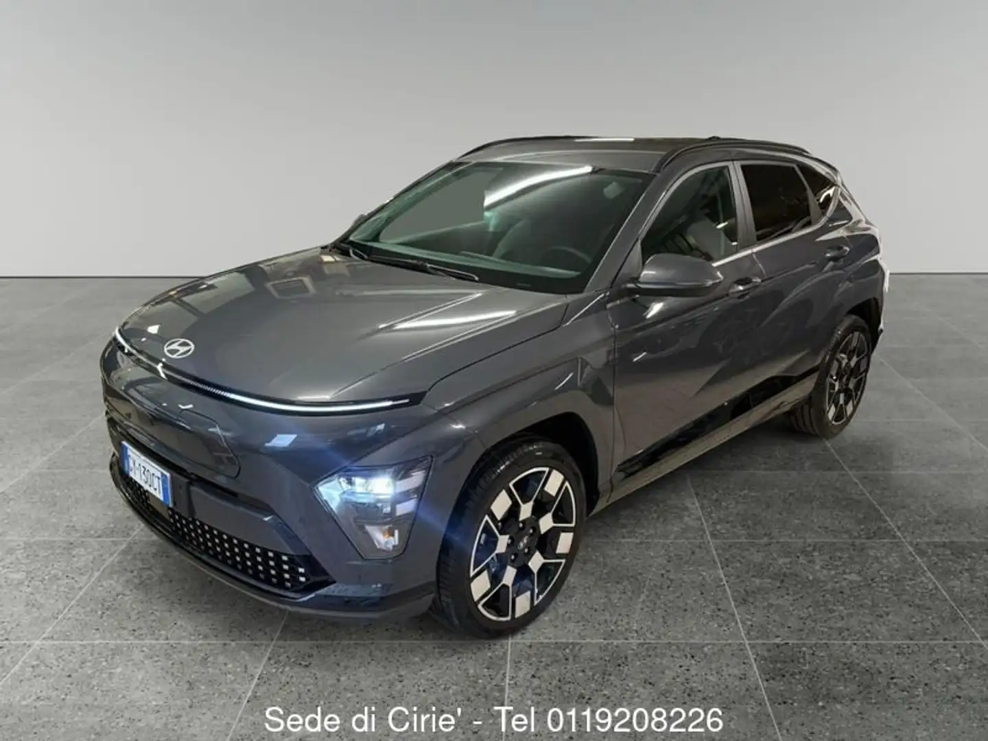 Hyundai KONA EV 64.8 KWh Exclusive Grigio - 1