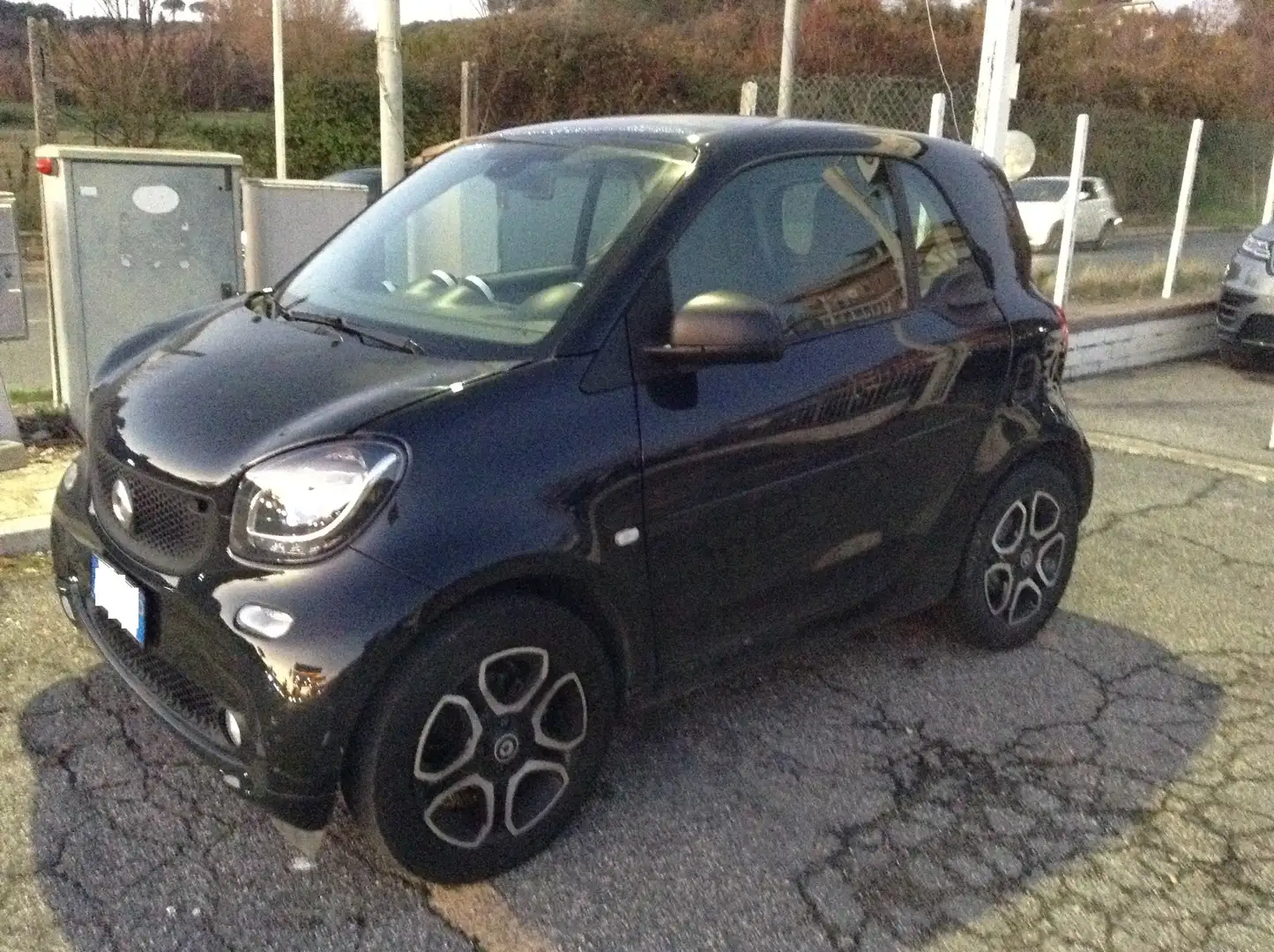 smart forTwo Fortwo 1.0 mhd PASSION 71cv SENSORI PARK CERCHI Nero - 1