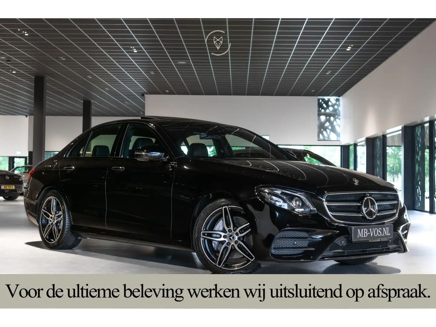 Mercedes-Benz E 350 d AMG Luchtvering|Keyless|ACC|Mem|Burmester|Dak|Na Schwarz - 1