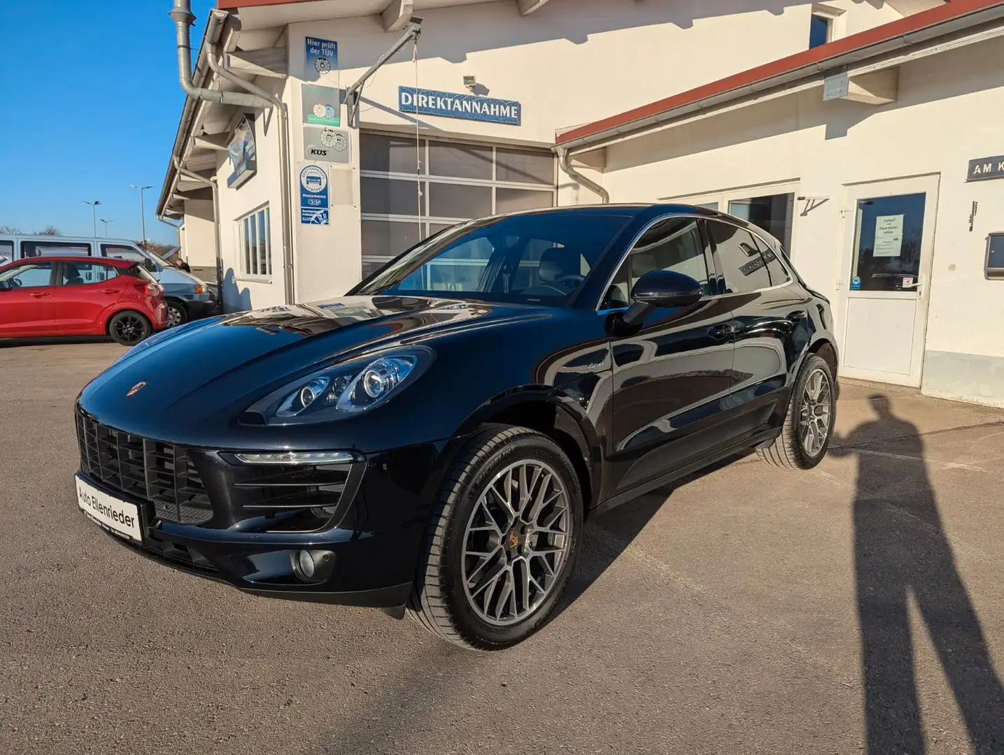 Porsche Macan S Diesel 1. Hand , Panorama,ACC sehr gepfl Schwarz - 1
