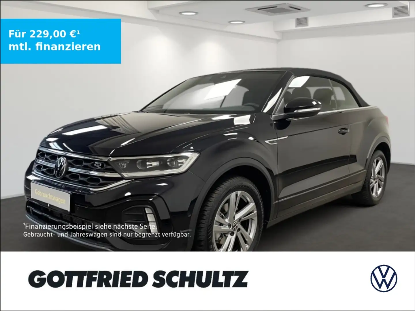 Volkswagen T-Roc Cabriolet 1.5 TSI DSG R-Line Navigation Schwarz - 1
