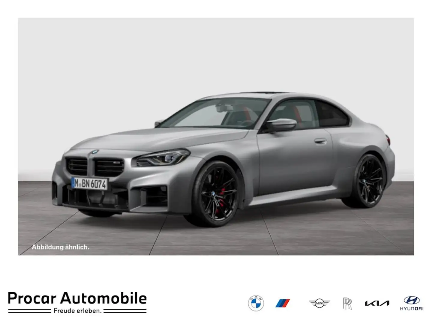 BMW M2 Coupé M Sport HUD RFK NAVI LED Sound Syst. Grau - 1