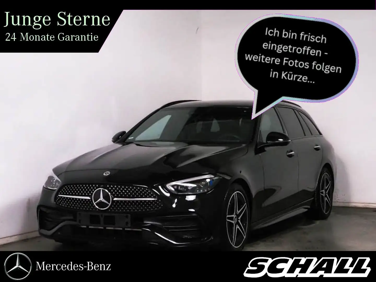 Mercedes-Benz C 180 T AMG+NIGHT+DIGI-LED+AHK+360°+KEY+18"AMG Schwarz - 1