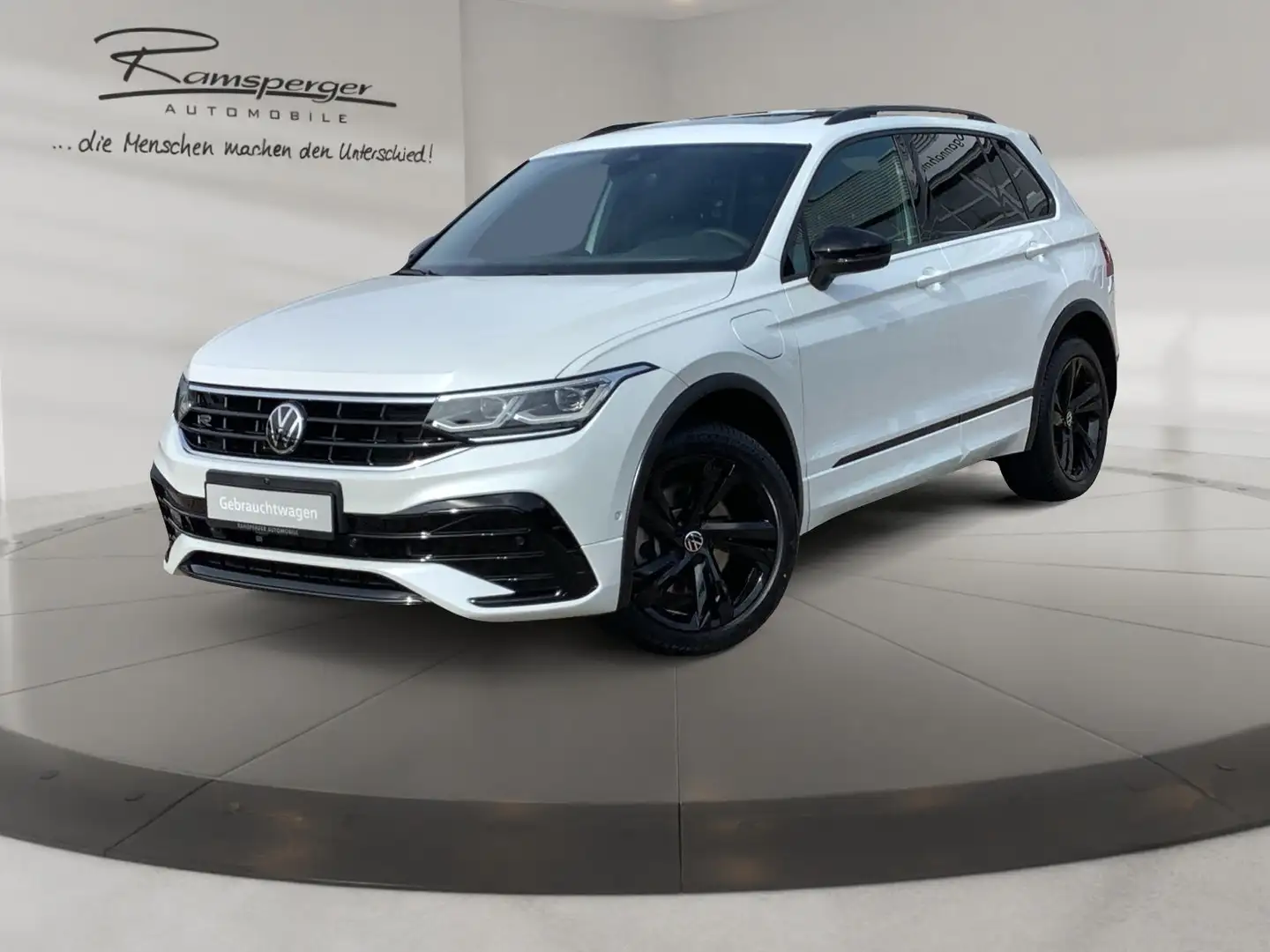 Volkswagen Tiguan 1.4 TSI DSF Hybrid R-Line AHK ACC Matrix Bianco - 2