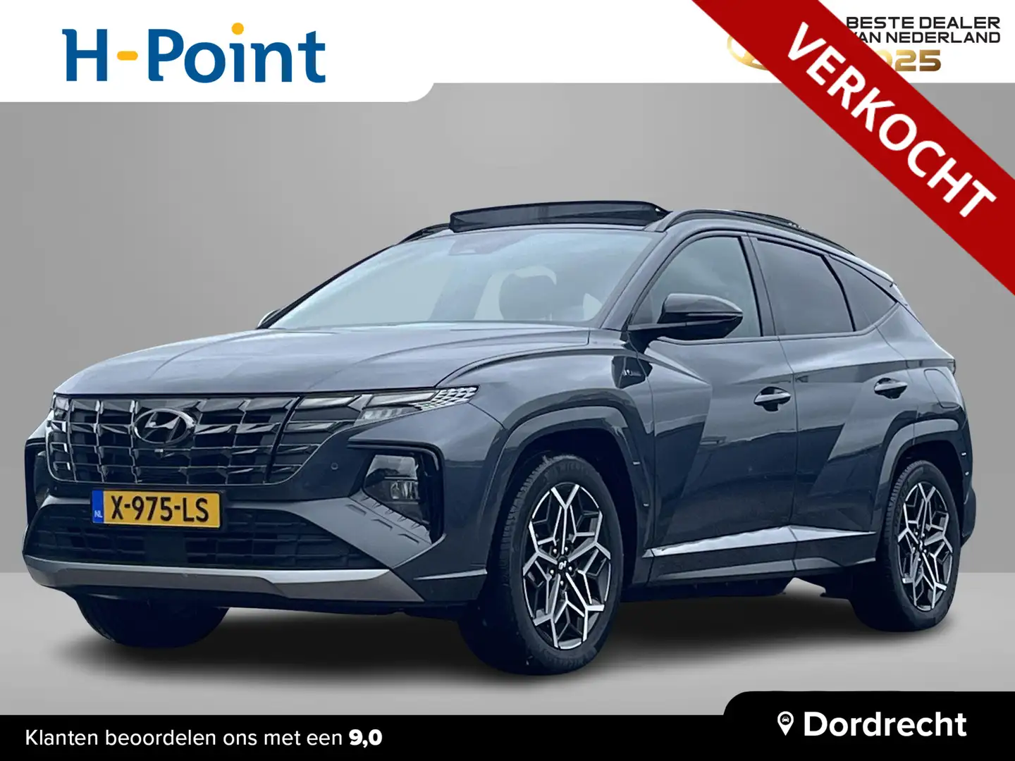 Hyundai TUCSON 1.6 T-GDI 265 PK PHEV N Line Sky 4WD | Panorama sc Gris - 1