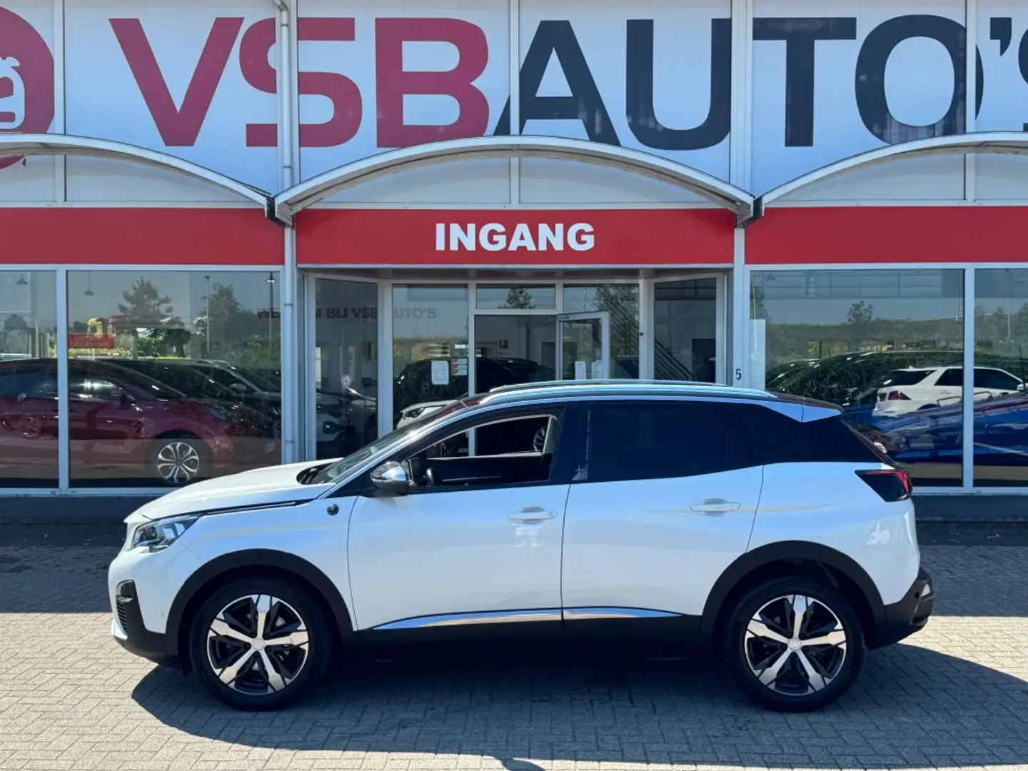 Peugeot 3008 1.2 PURETECH 130PK CROSSWAY HALF-LEER NAVI CAMERA Blanc - 2