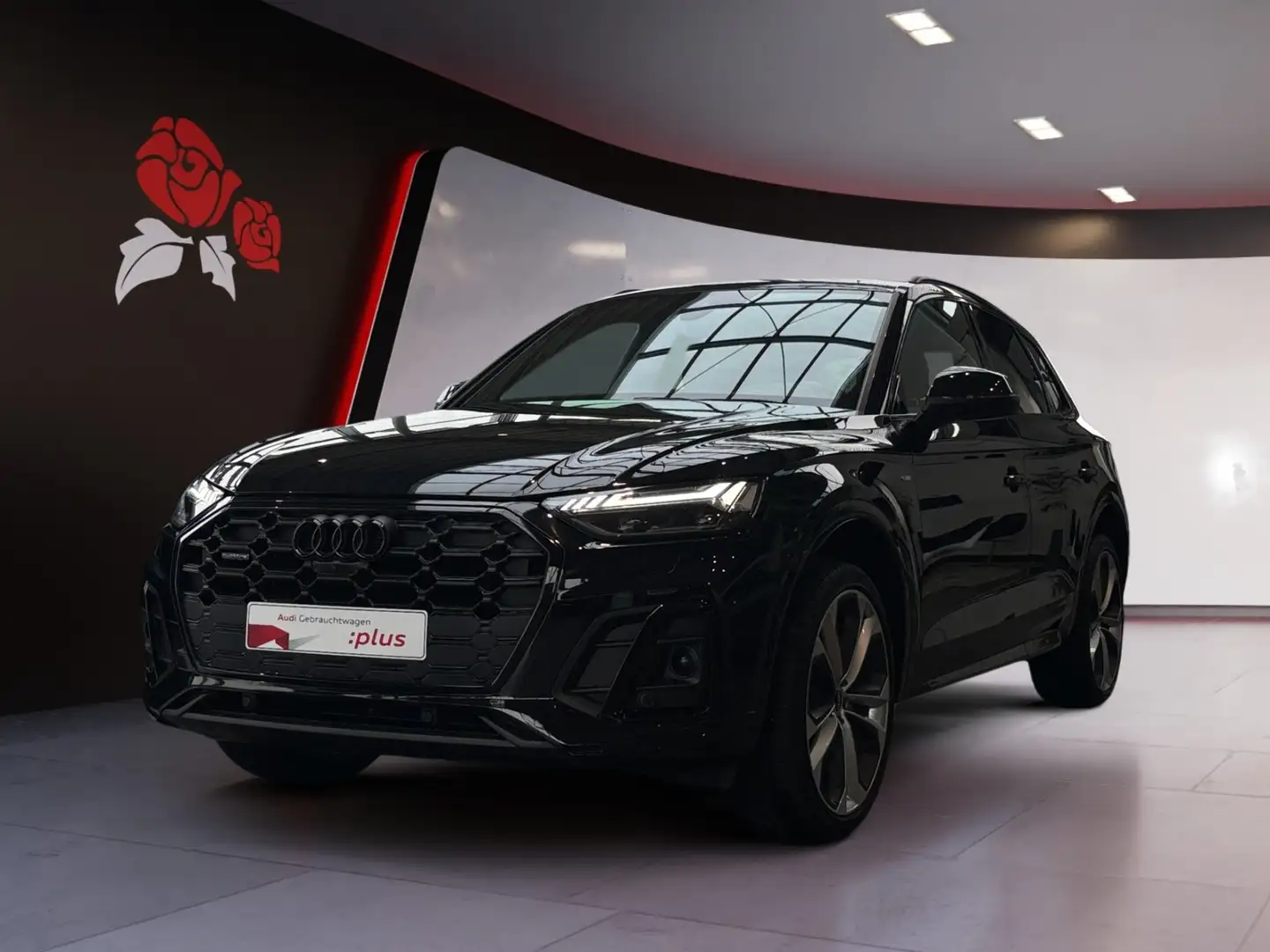 Audi Q5 40 2.0 TDI quattro editionOne S-line AHK RFK B&O Schwarz - 2