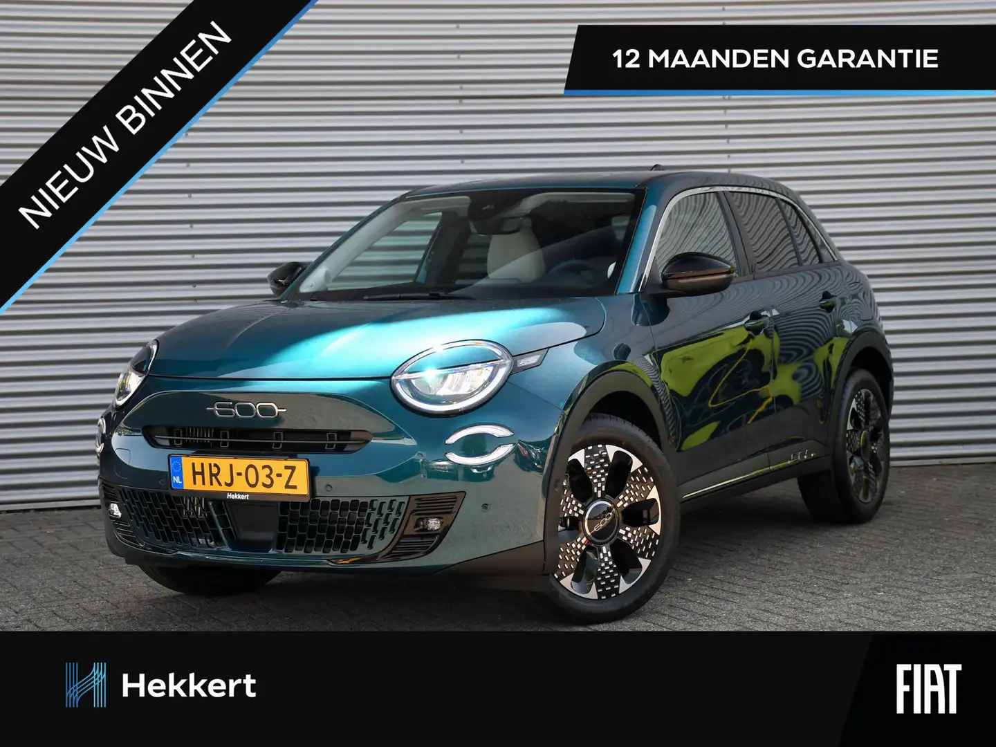 Fiat 600 La Prima 1.2 Hybrid 110pk Automaat DODE HOEK | PDC Bleu - 1