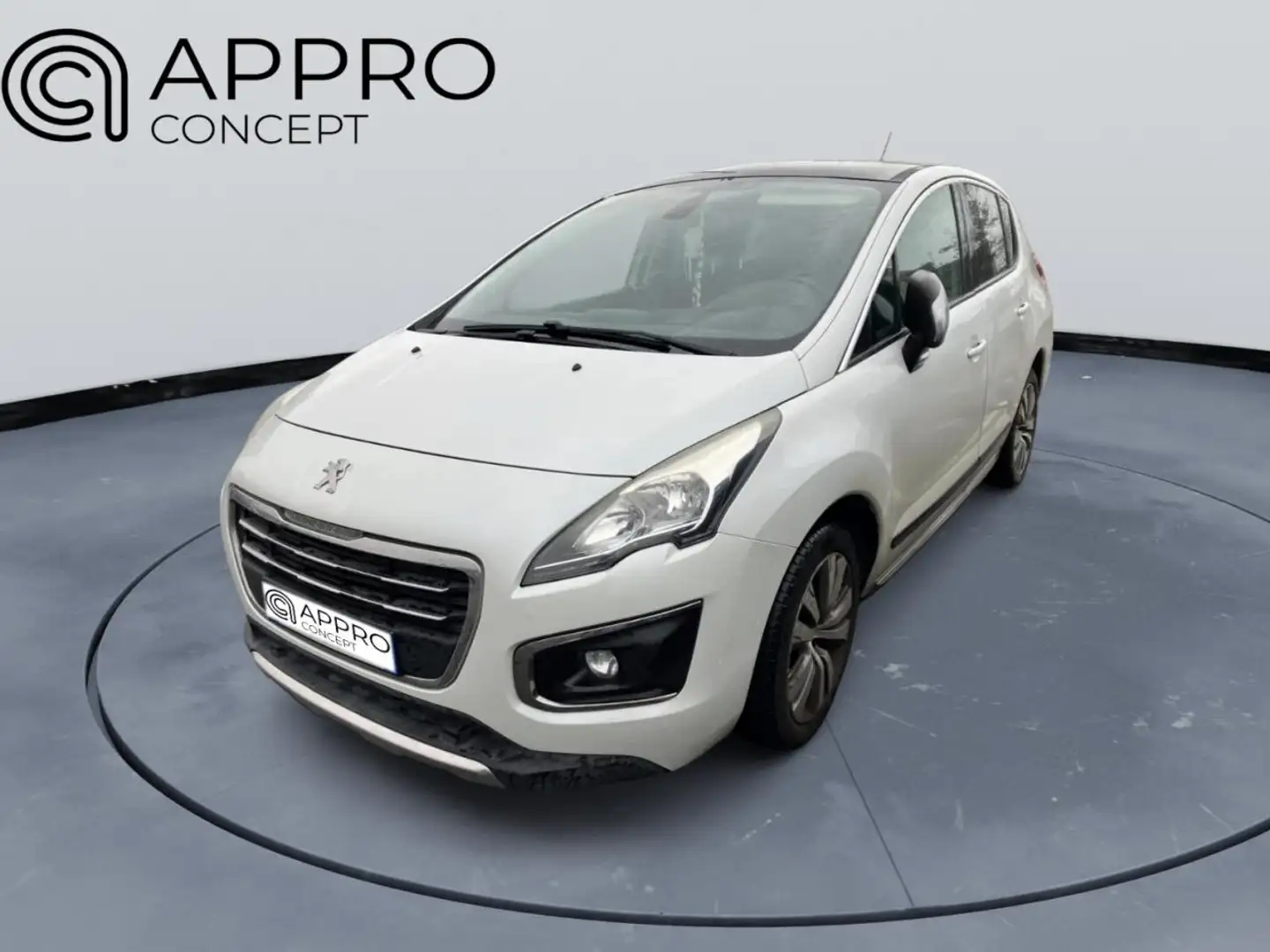 Peugeot 3008 1.6 BlueHDi S\u0026S - 120 - BV EAT6  Allure PHASE 2 Blanc - 1