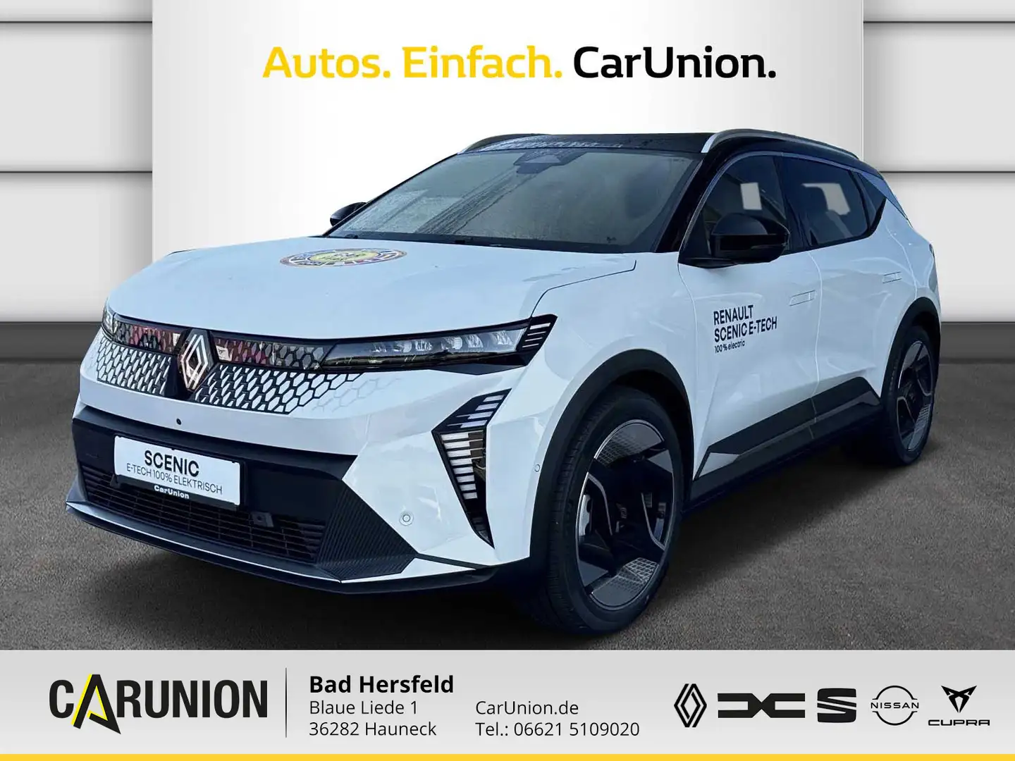 Renault Scenic E-Tech 100% elekt Iconic 220 Long Range Weiß - 1