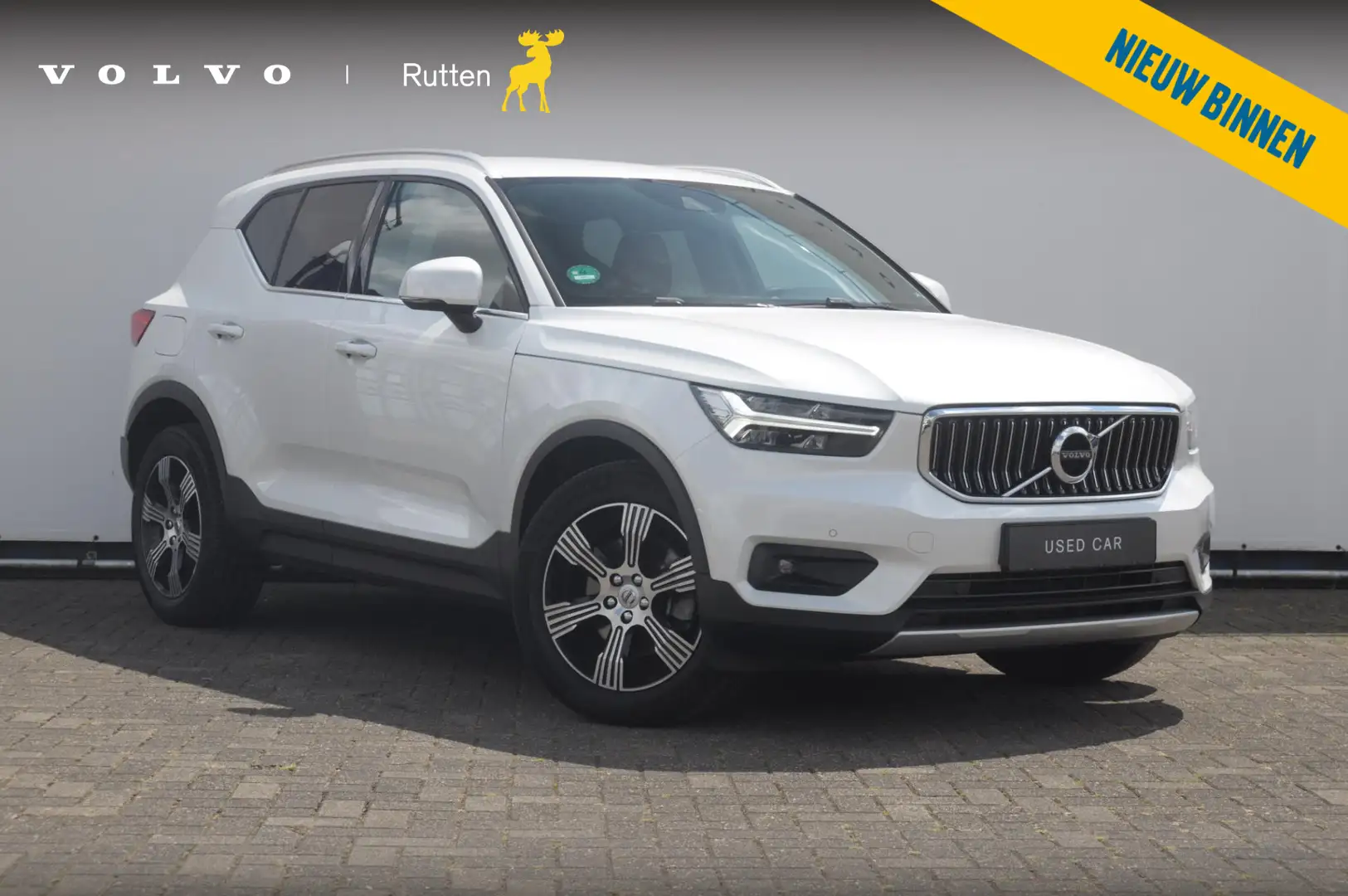 Volvo XC40 T4 190PK Automaat Inscription / Adaptieve cruise c Blanco - 1