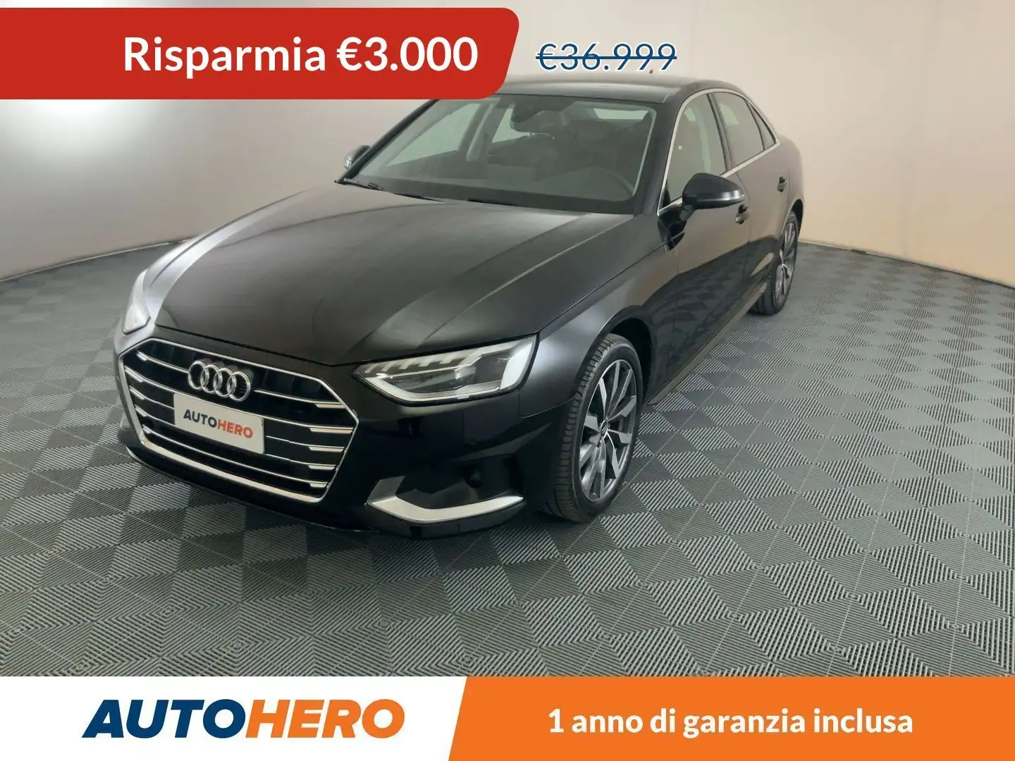 Audi A4 35 TDI Business Advanced 163 CV S tronic MHEV Nero - 1