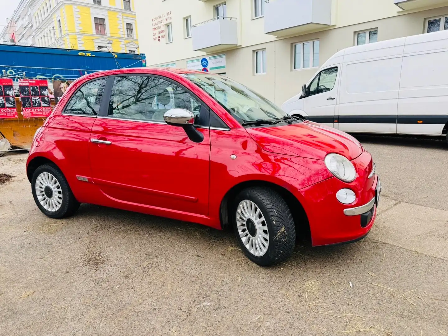 Fiat 500 500 1,2 Lounge Lounge Rot - 2