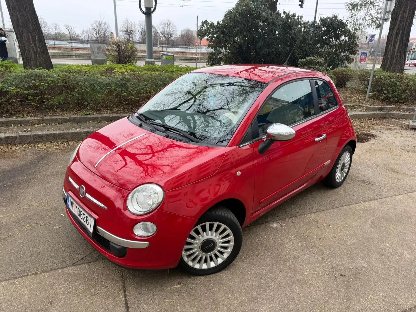 Fiat 500 500 1,2 Lounge Lounge Rot - 1