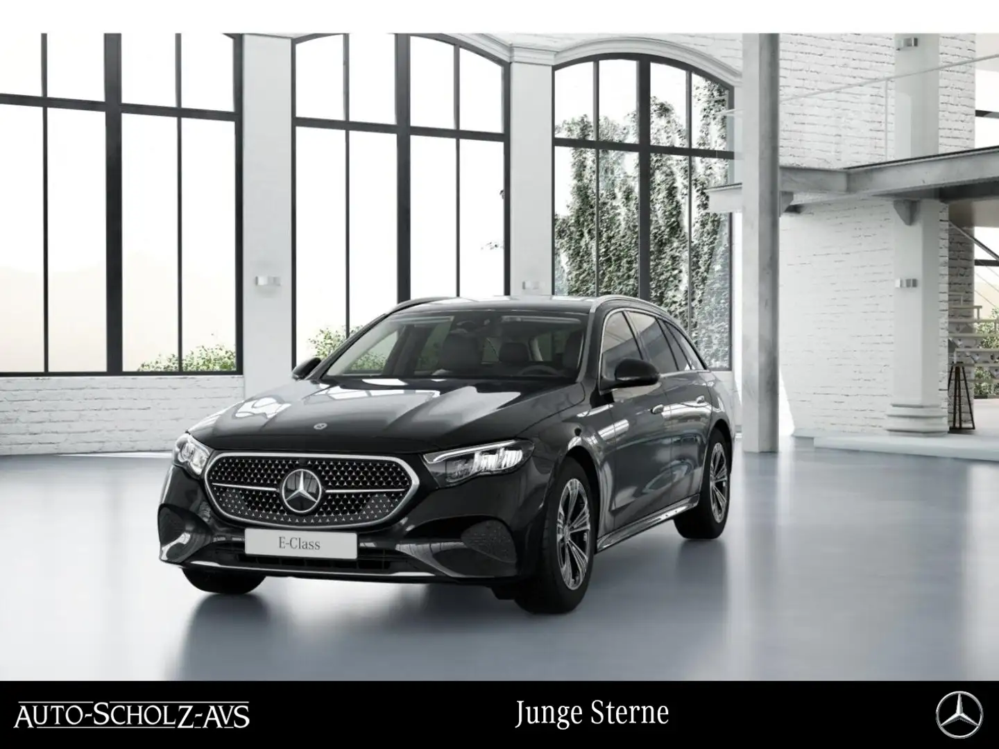 Mercedes-Benz E 220 d 4MATIC T Avantgarde *AHK*Keyless-Go*Kam* Schwarz - 1
