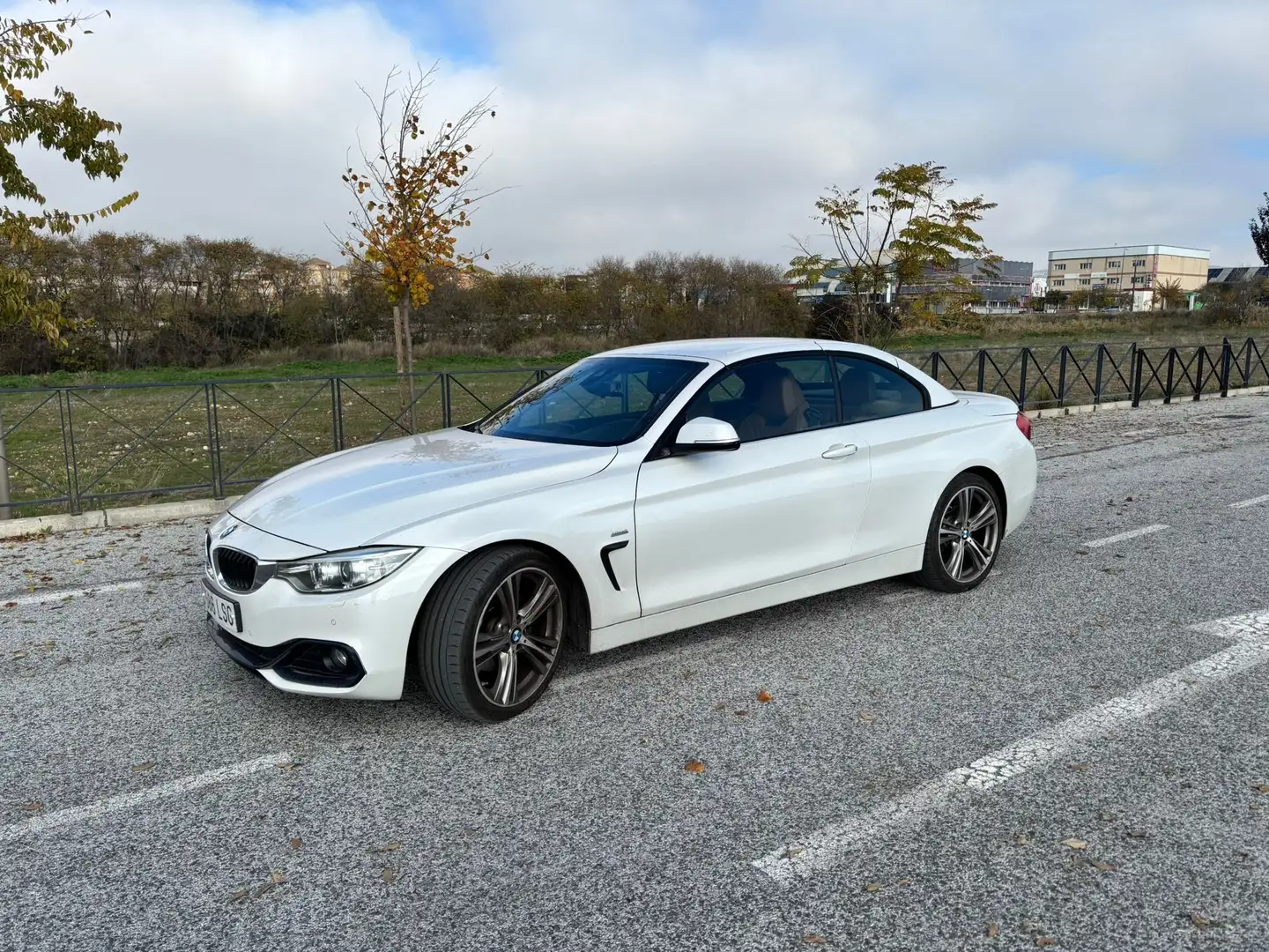 BMW 420 420dA Cabrio Blanco - 1