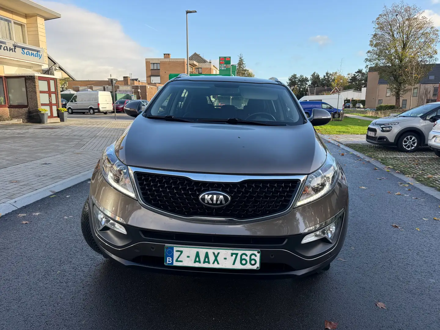 Kia Sportage Sportage 1.7 CRDi Sense Euro6*Cuir Navigation Clim Gris - 2
