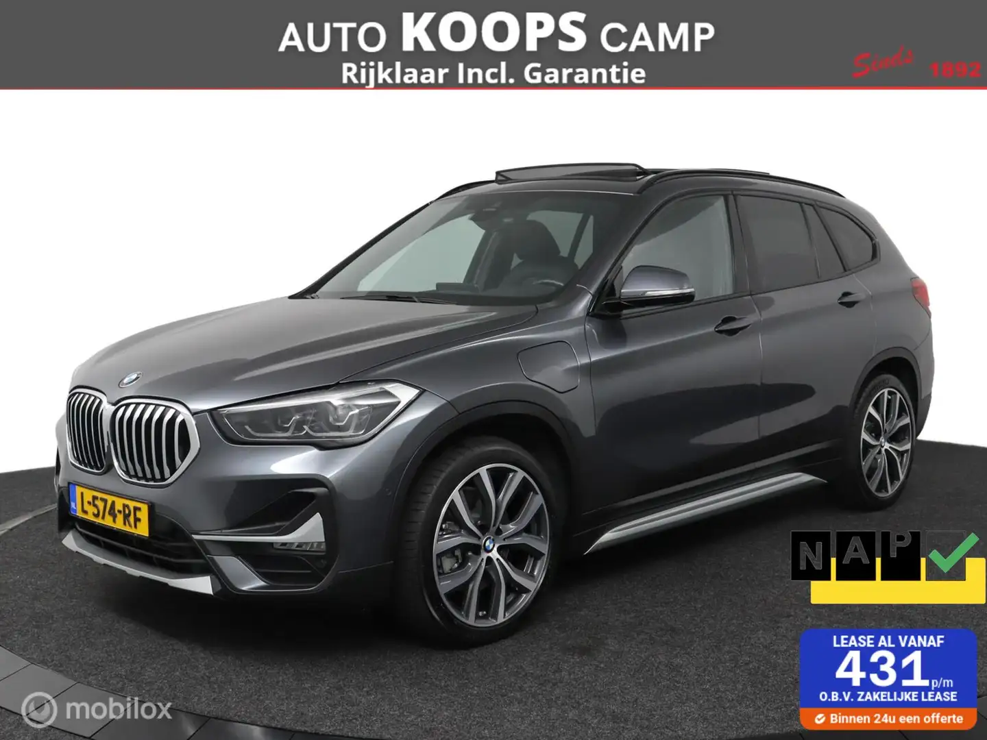 BMW X1 xDrive25e eDrive Edition plug in hybride | M-Sport Grijs - 1
