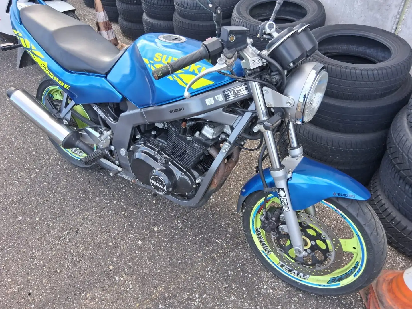Suzuki GS 500 Albastru - 2