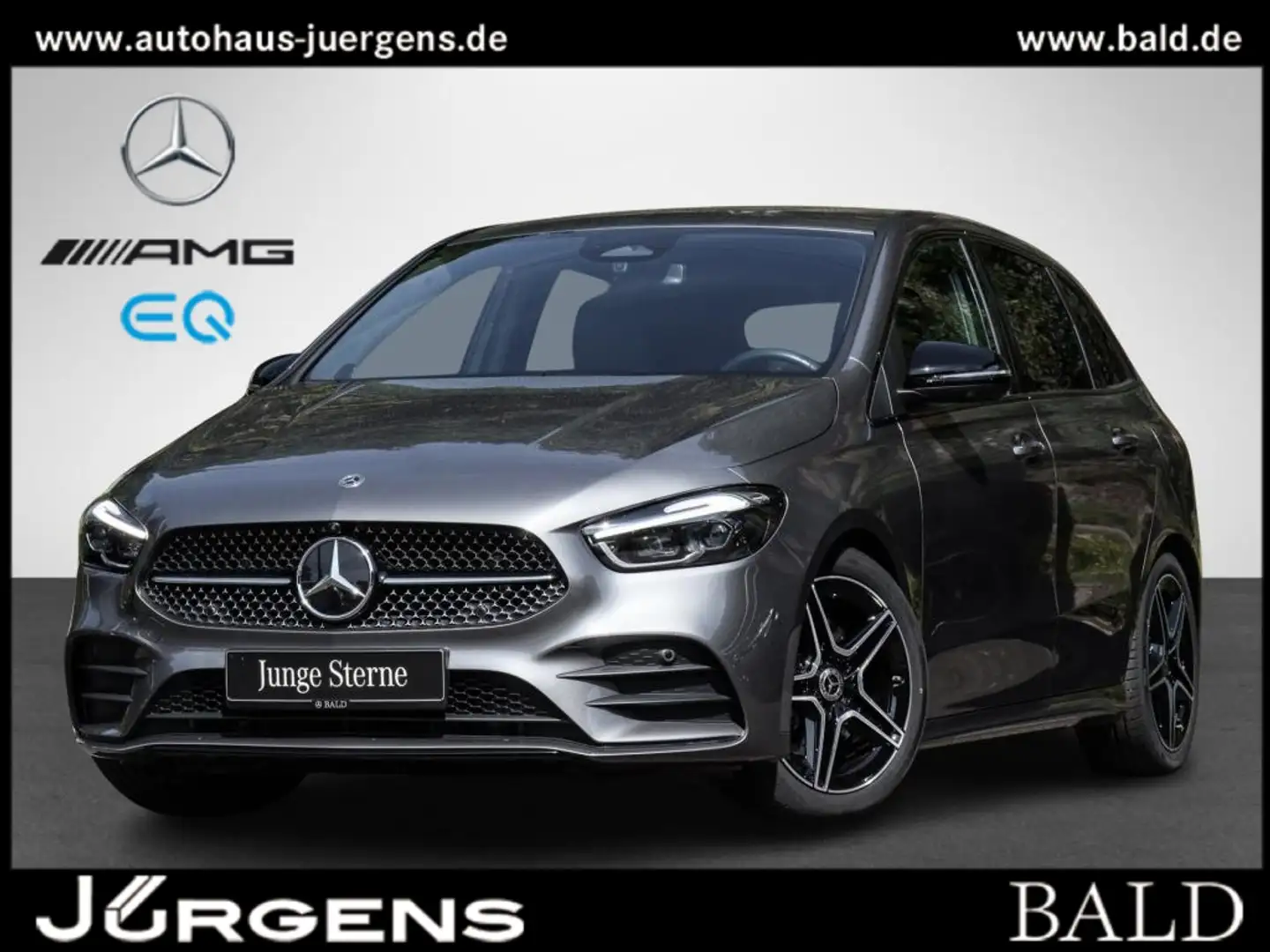 Mercedes-Benz B 220 d AMG-Sport/StdHzg/Night/burm/360/Distr/18 Grigio - 2