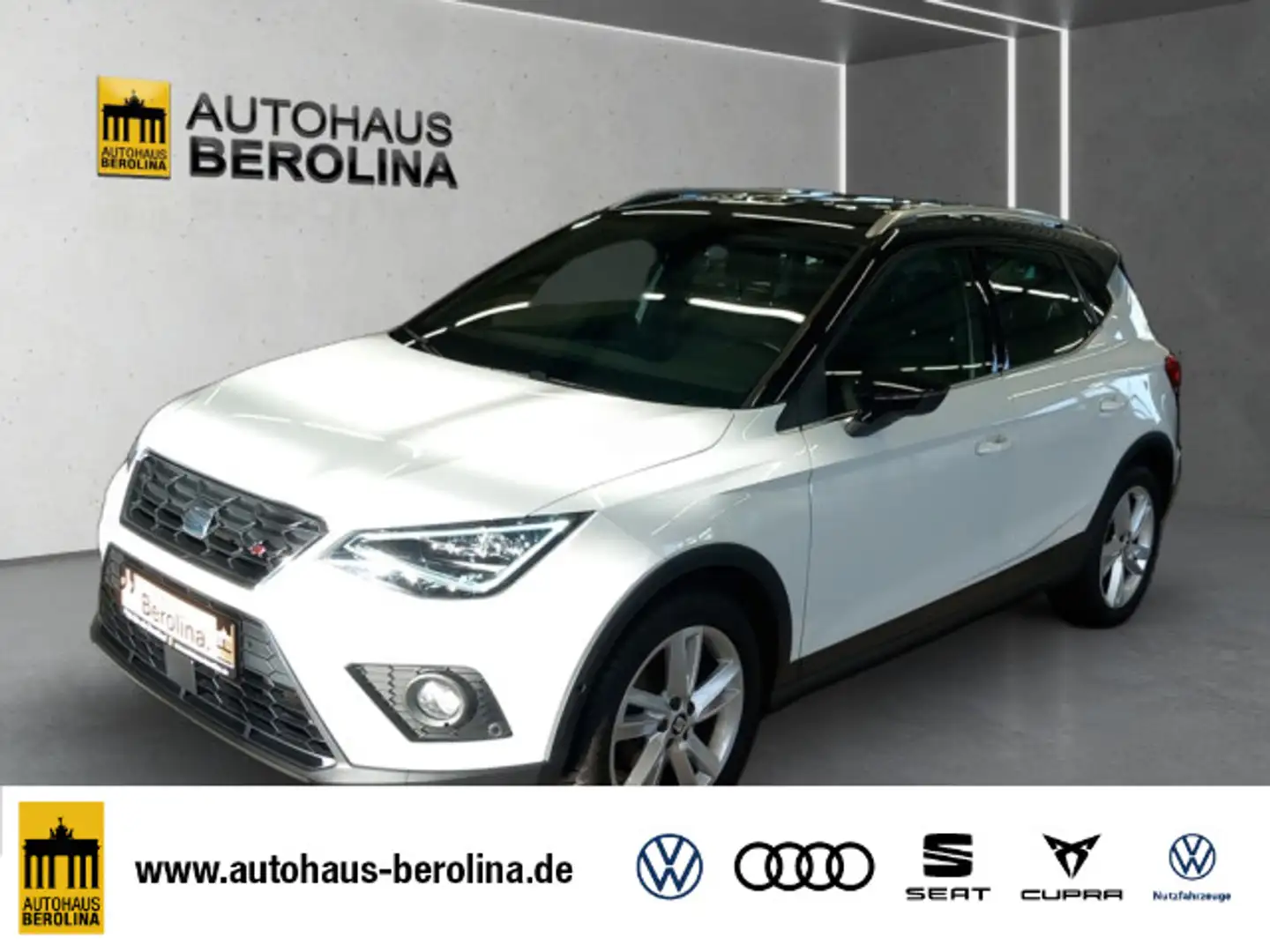 SEAT Arona 1.0 TSI FR DSG *ACC*NAV*Vision+*LED*SHZ* Weiß - 1