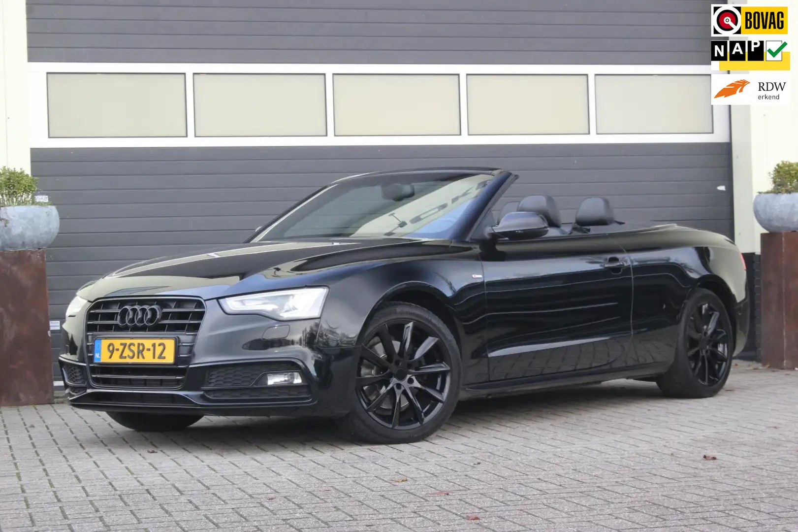 Audi A5 Cabriolet 1.8 TFSI Sport Edition S-Line | Nekverwa Noir - 1