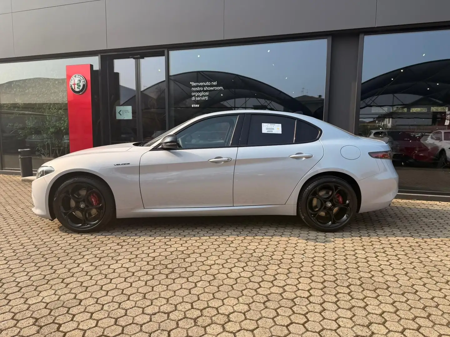 Alfa Romeo Giulia Giulia 2.0 T 280 CV AT8  Q4 Veloce -Nuova Da imma Weiß - 2