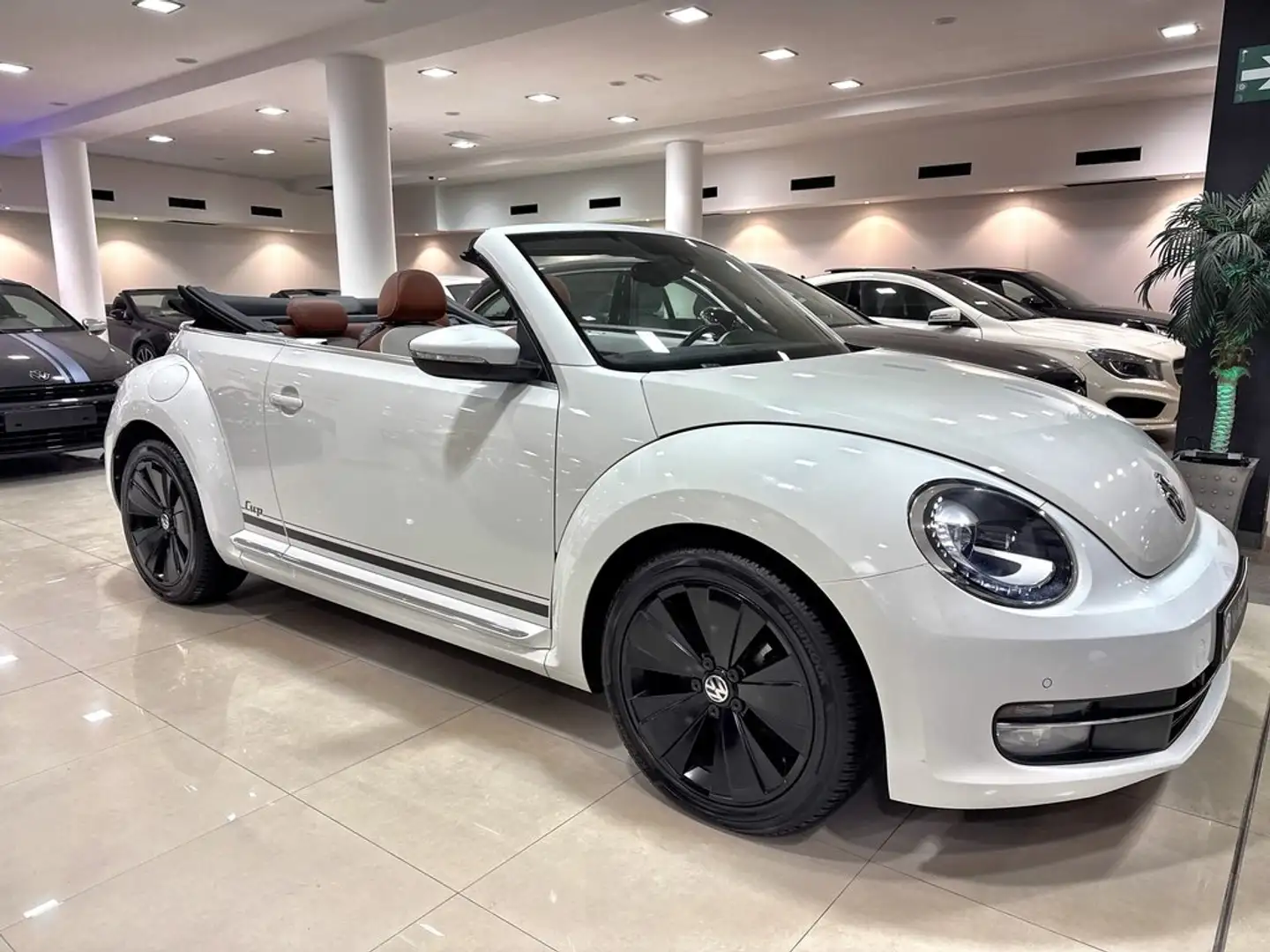 Volkswagen Beetle Cabrio Sport 1.4 TSI 150CV BMT Blanc - 2
