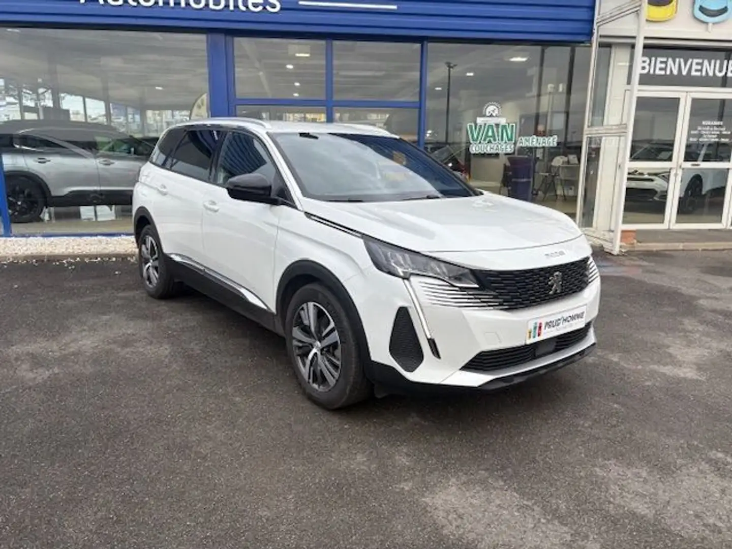 Peugeot 5008 1.5 BLUEHDI 130CH S\u0026S ALLURE PACK EAT8 Blanc - 2