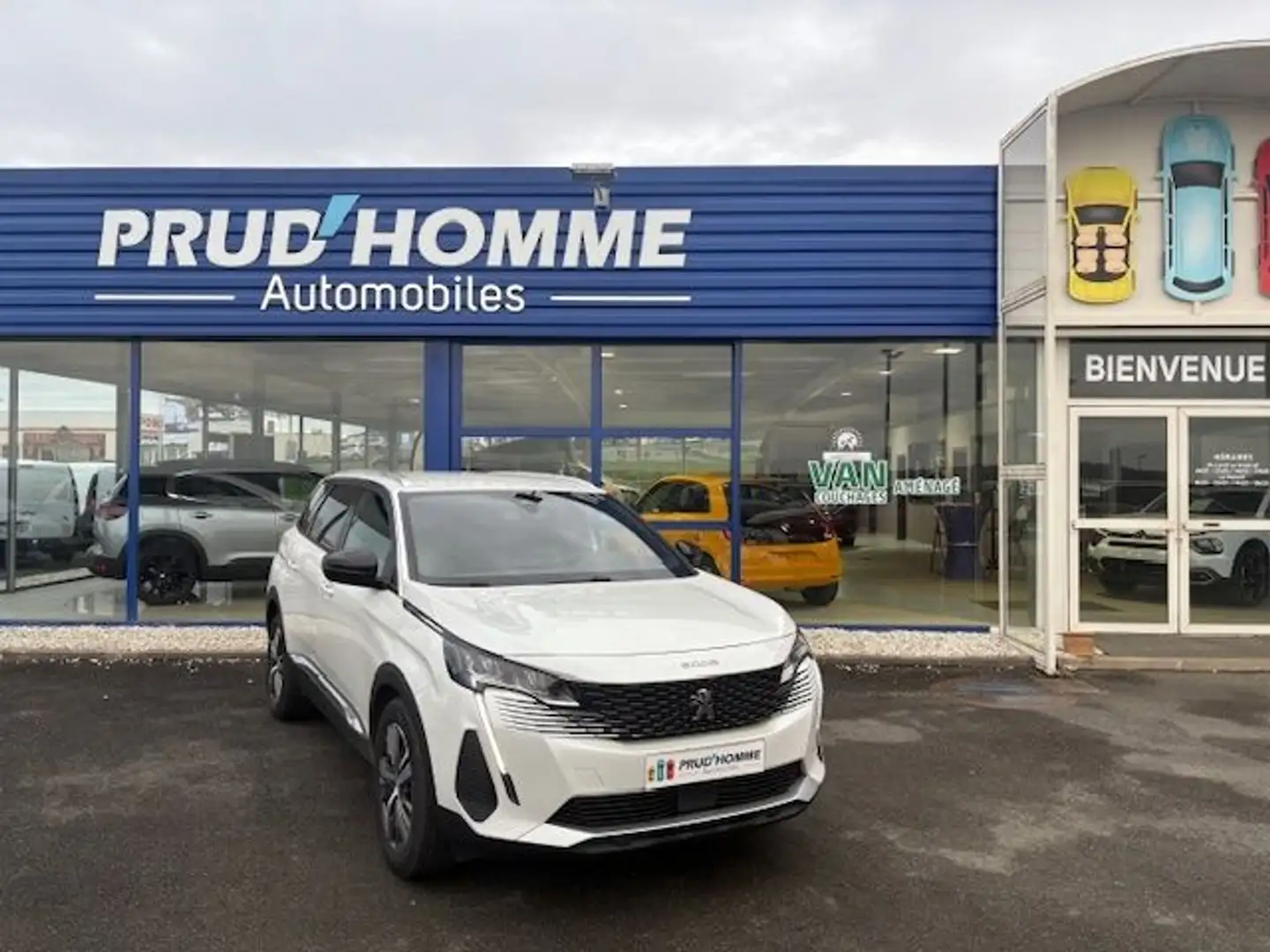 Peugeot 5008 1.5 BLUEHDI 130CH S\u0026S ALLURE PACK EAT8 Blanc - 1