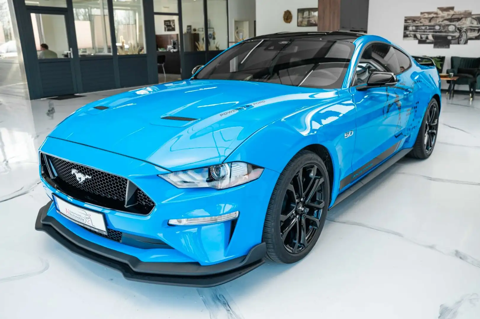Ford Mustang GT5.0 PEFORMANCE PREMIUM PACK  VOLL Blue - 1
