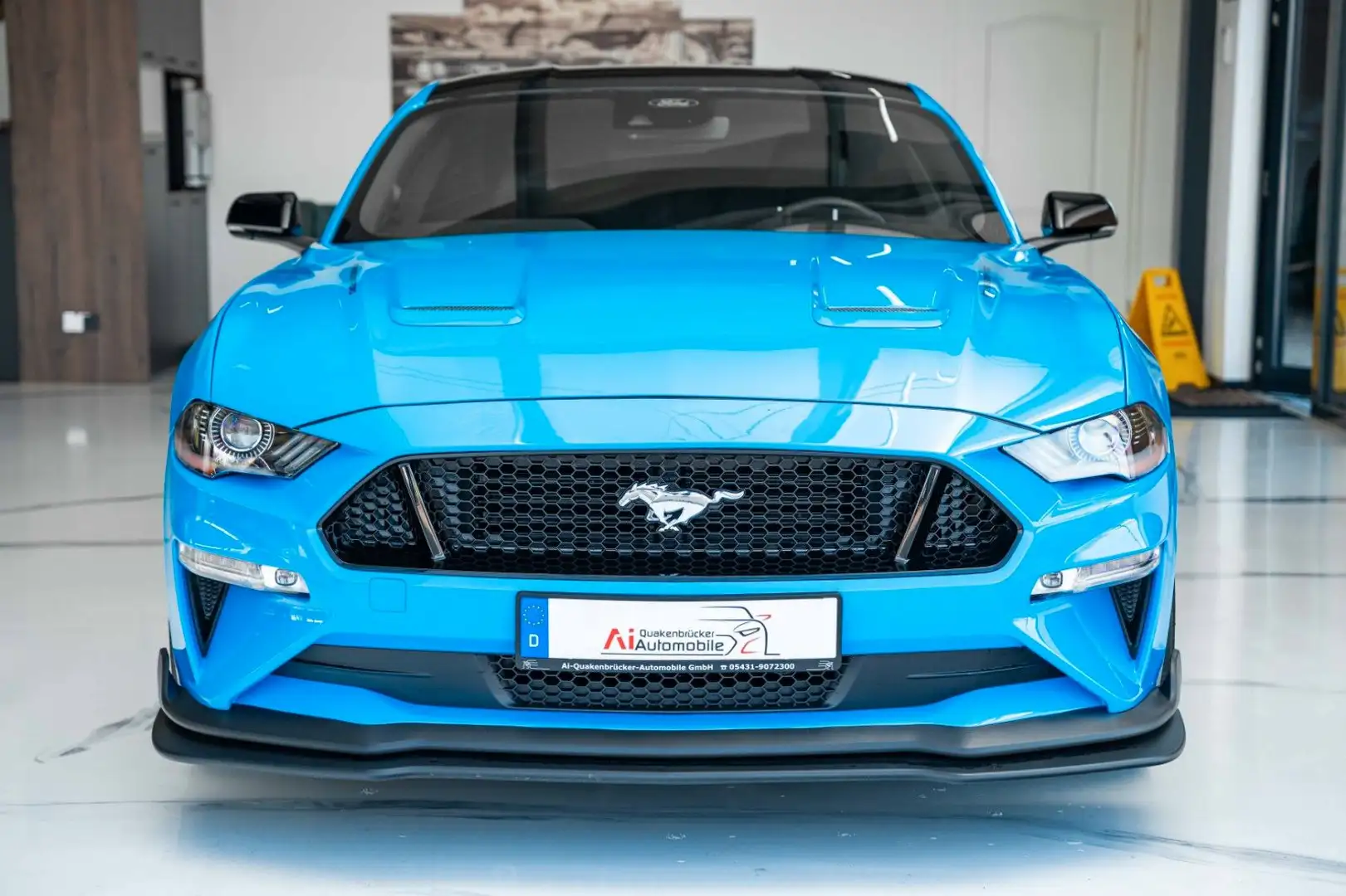Ford Mustang GT5.0 PEFORMANCE PREMIUM PACK  VOLL Blue - 2