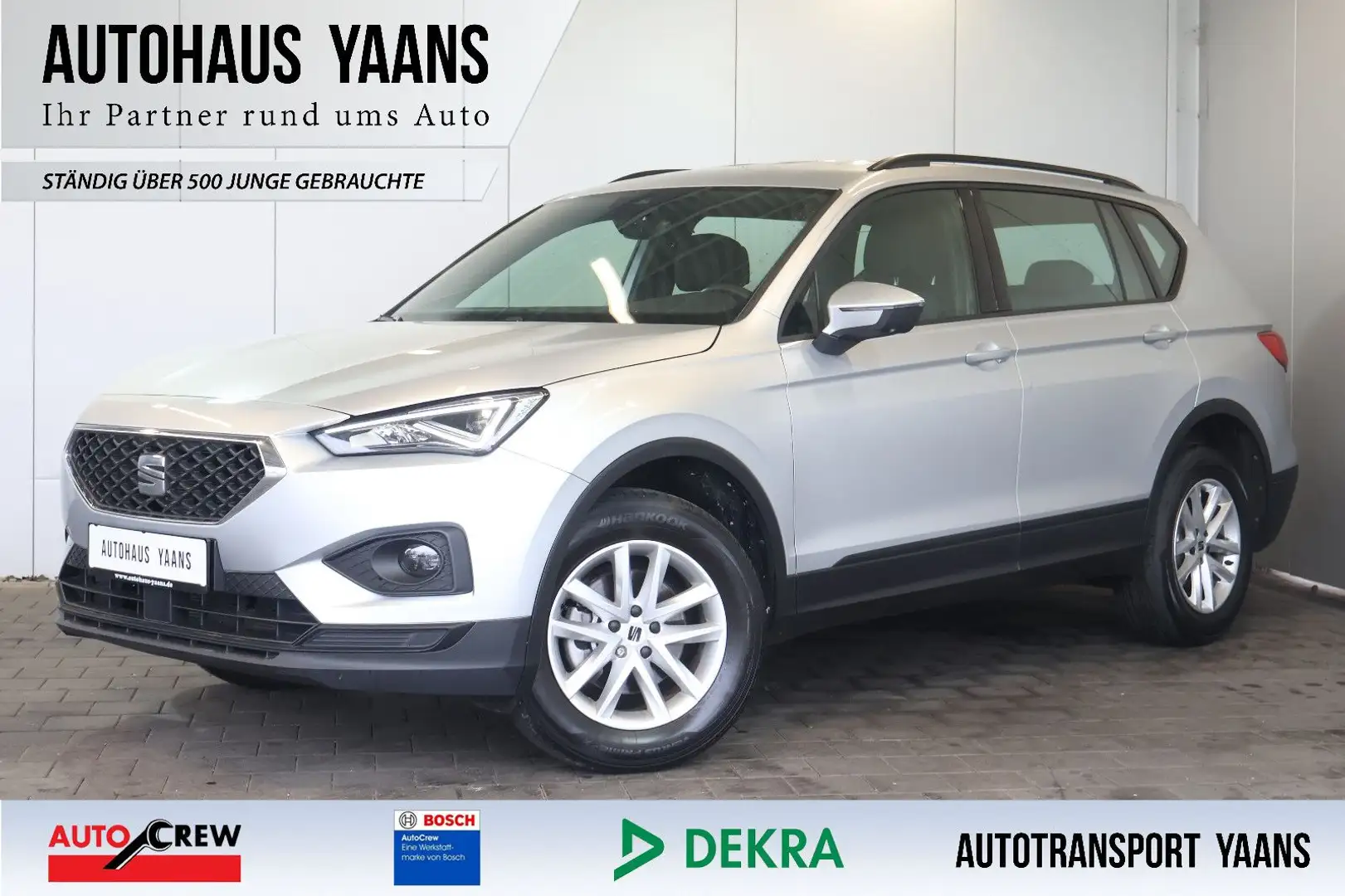 SEAT Tarraco 2.0 TDI DSG Style AID+NAVI+LANE+LED+17" Silber - 1