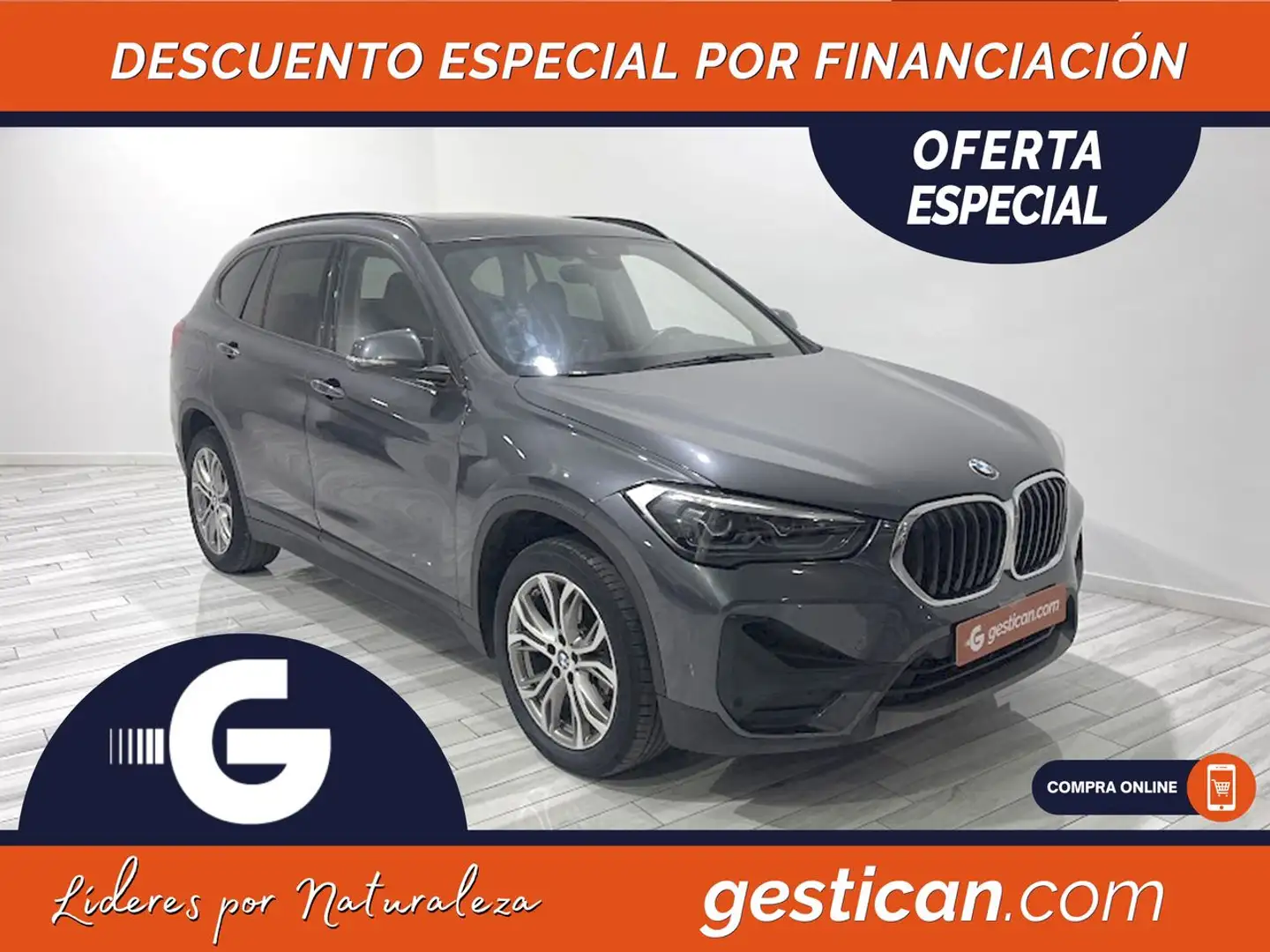 BMW X1 sDrive 18iA Gris - 1