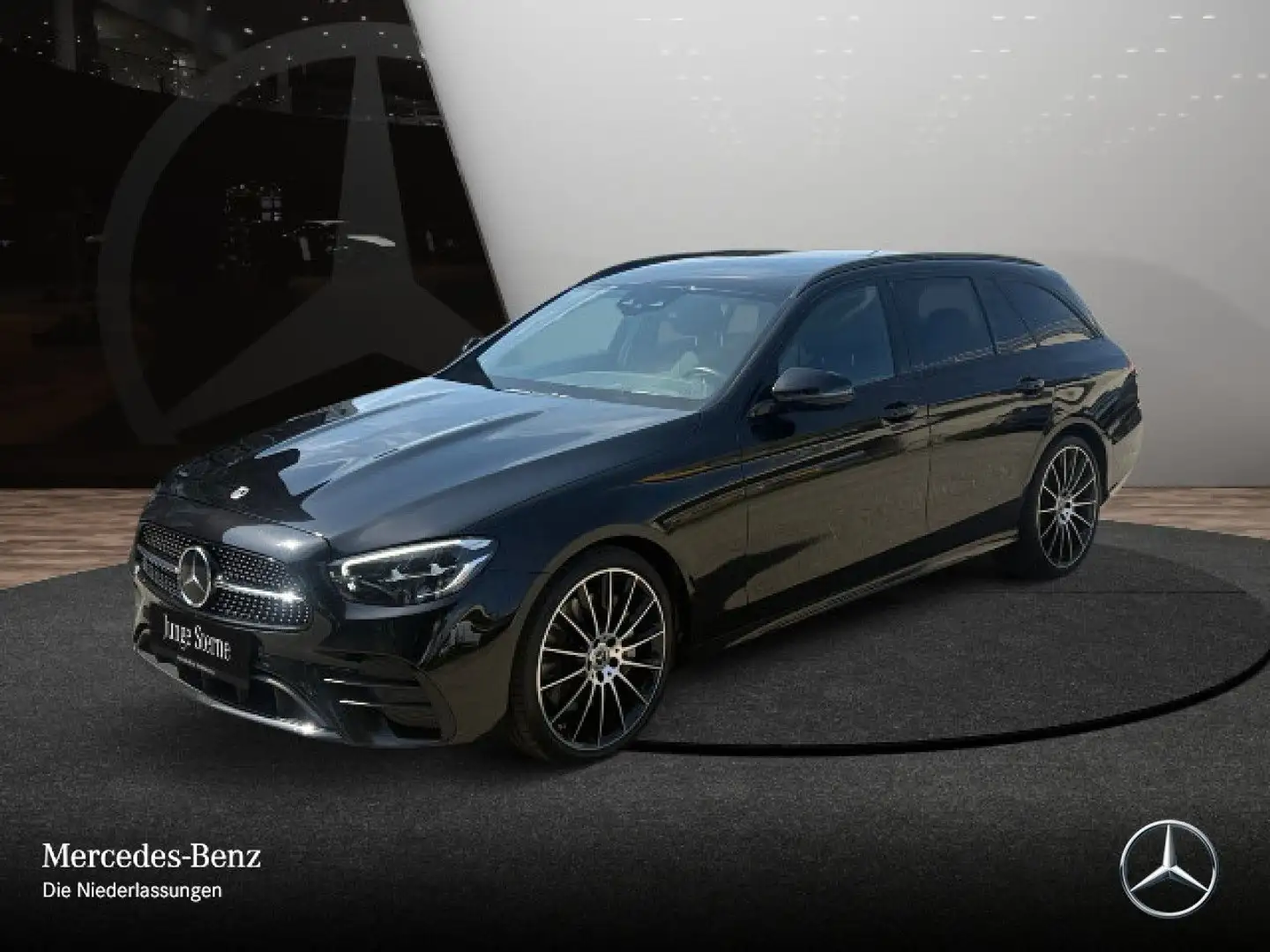 Mercedes-Benz E 400 d T 4M AMG+NIGHT+LED+FAHRASS+KAMERA+20"+HUD Noir - 2