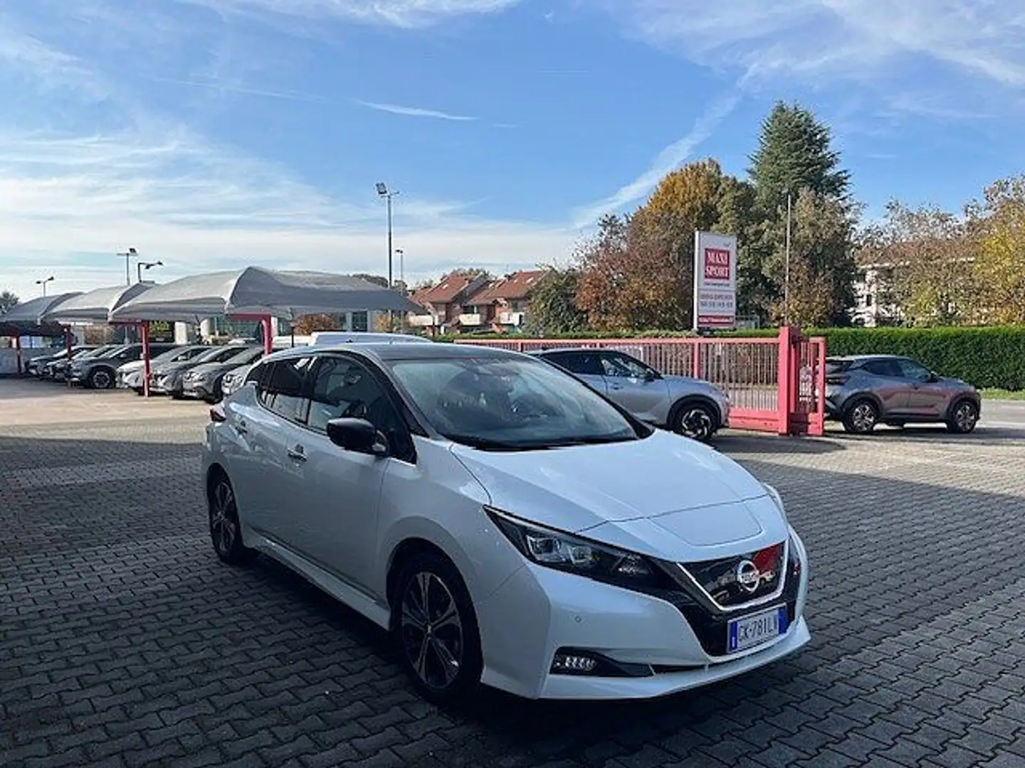 Nissan Leaf 2ª serie N-Connecta 40 kWh Bianco - 2