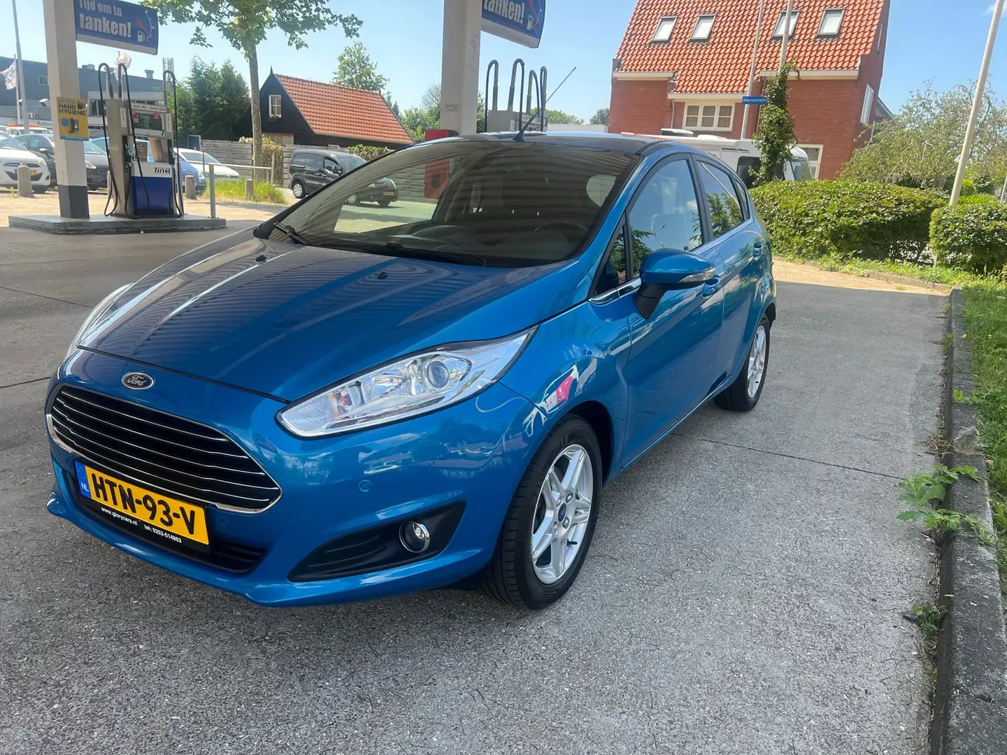 Ford Fiesta 1.0 EcoBoost Titanium Blauw - 2