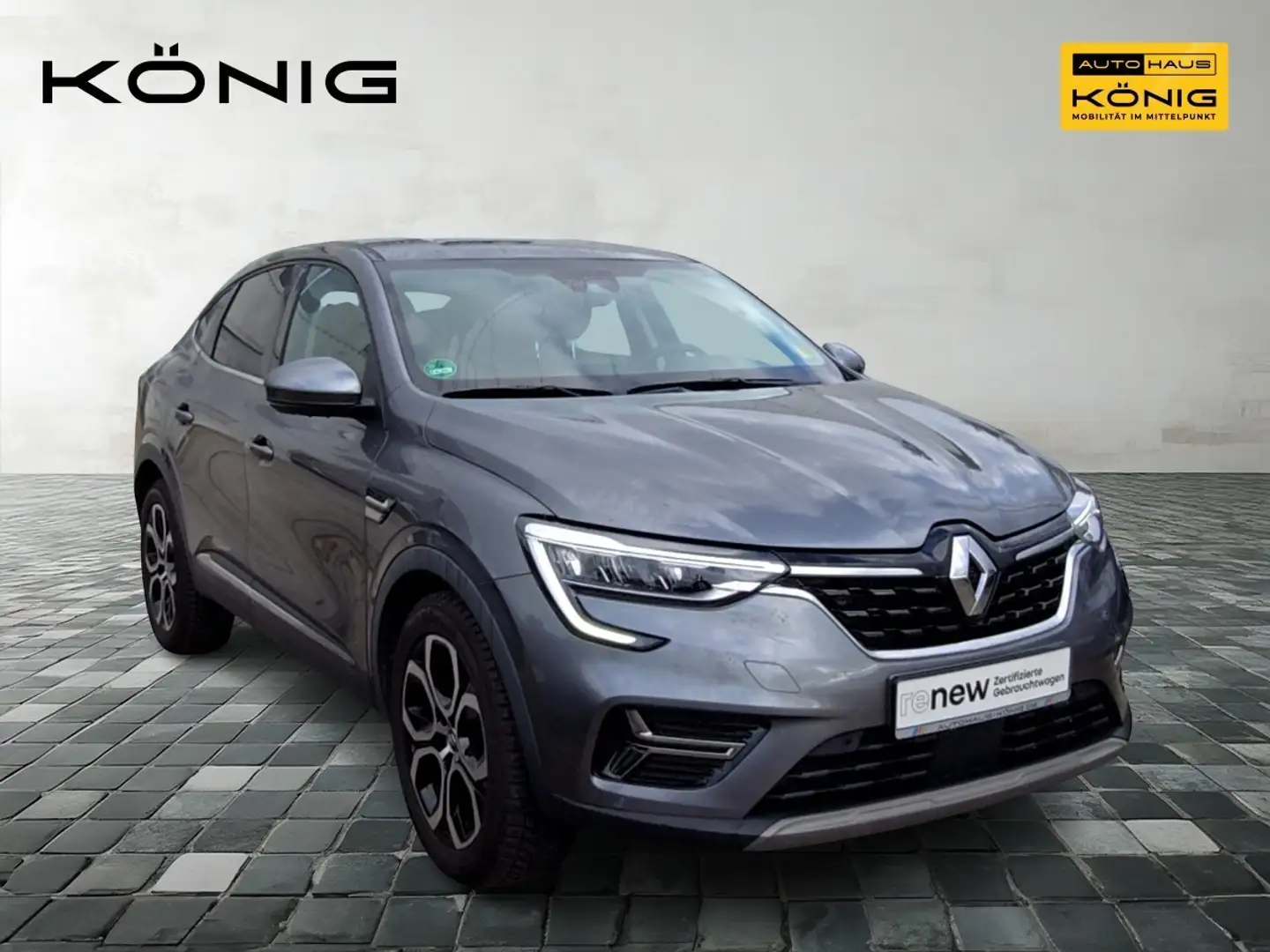 Renault Arkana TECHNO TCe 140 EDC Carplay Klima PDC Grau - 2