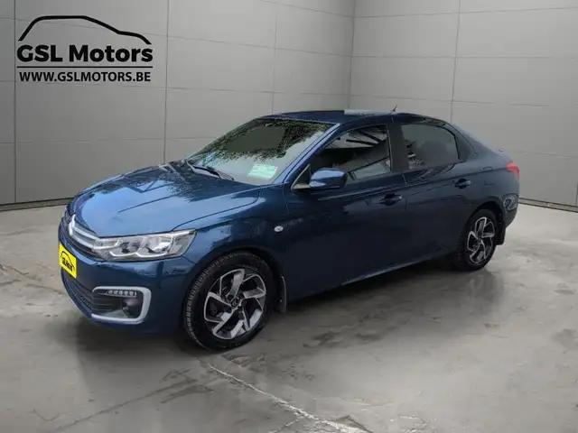 Citroen C-Elysée 1.6 115cv Automatique bleu 11/18 54596km Airco GPS