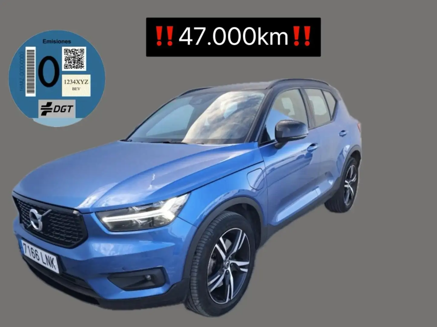 Volvo XC40 T4 Recharge R-Design Aut. Azul - 1
