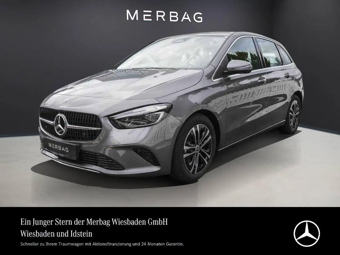 Mercedes-Benz B 180 PROGRESSIVE ADVANCED 360KAMERA TOTWINKEL Gris - 1