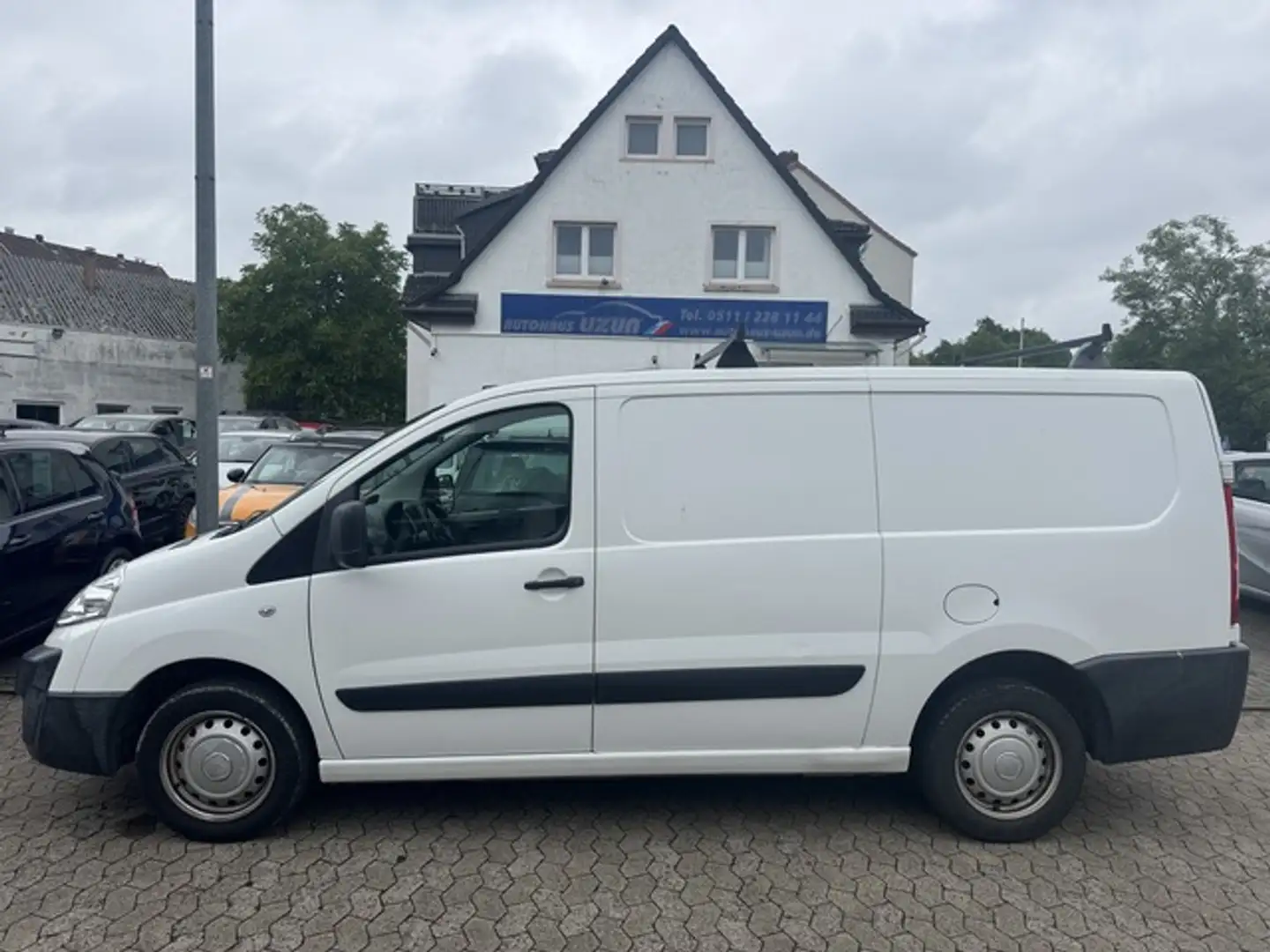 Fiat Scudo Kasten Klimaautomatik PDC AHK 1. Hand Weiß - 1