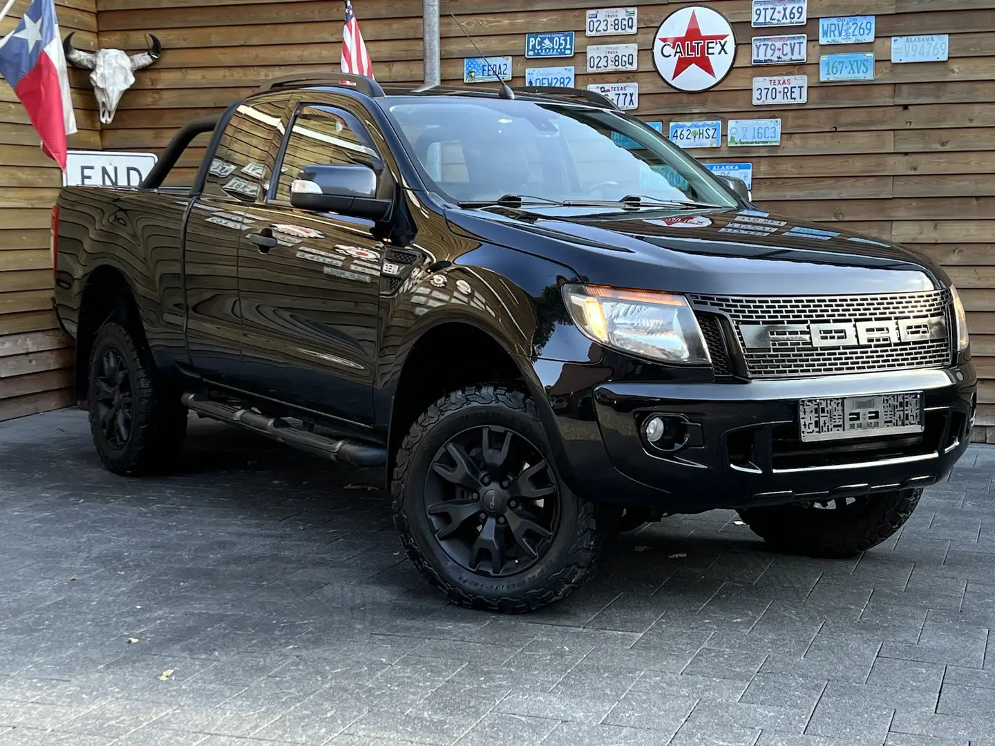 Ford Ranger Wildtrak Extrakabine 4x4 Leder Kamera AHK Noir - 2