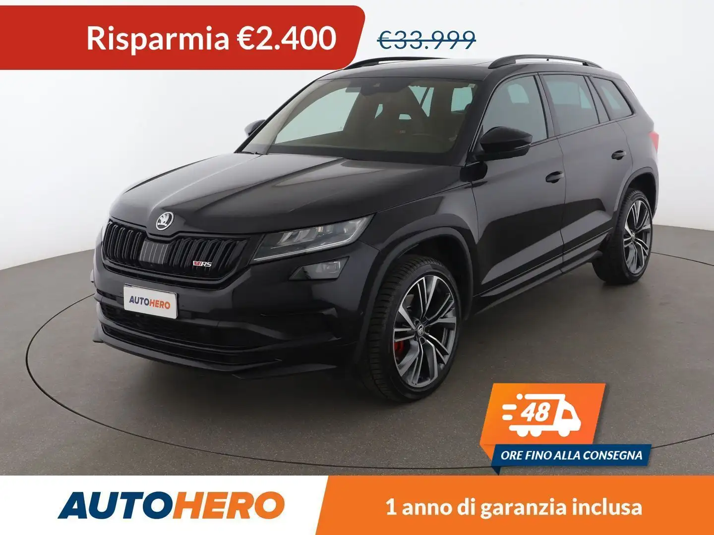 Skoda Kodiaq 2.0 BiTDI RS 4x4 Nero - 1