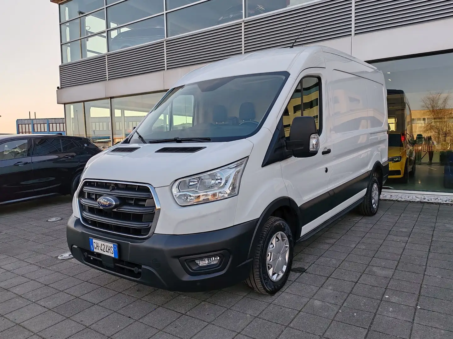 Ford Transit 2.0 130cv TDCi EcoBlue MHEV PM-TM Trend Sensori Bianco - 1