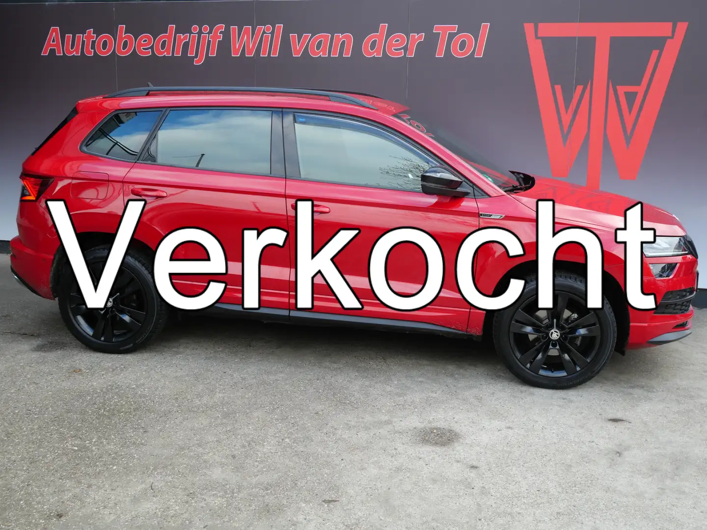 Skoda Karoq 1.5 TSI ACT SPORTLINE | AUTOMAAT | A.C.C | VIRTUAL Rot - 1