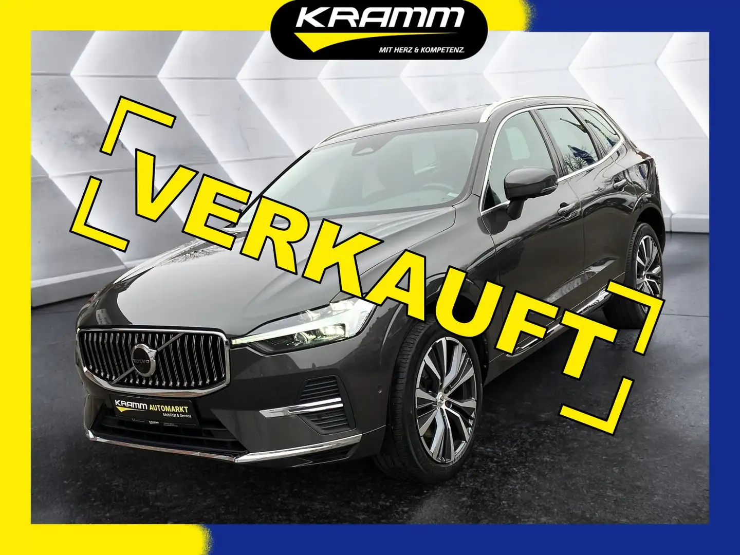 Volvo XC60 Inscription 2WD Kamera+Navi Gris - 1